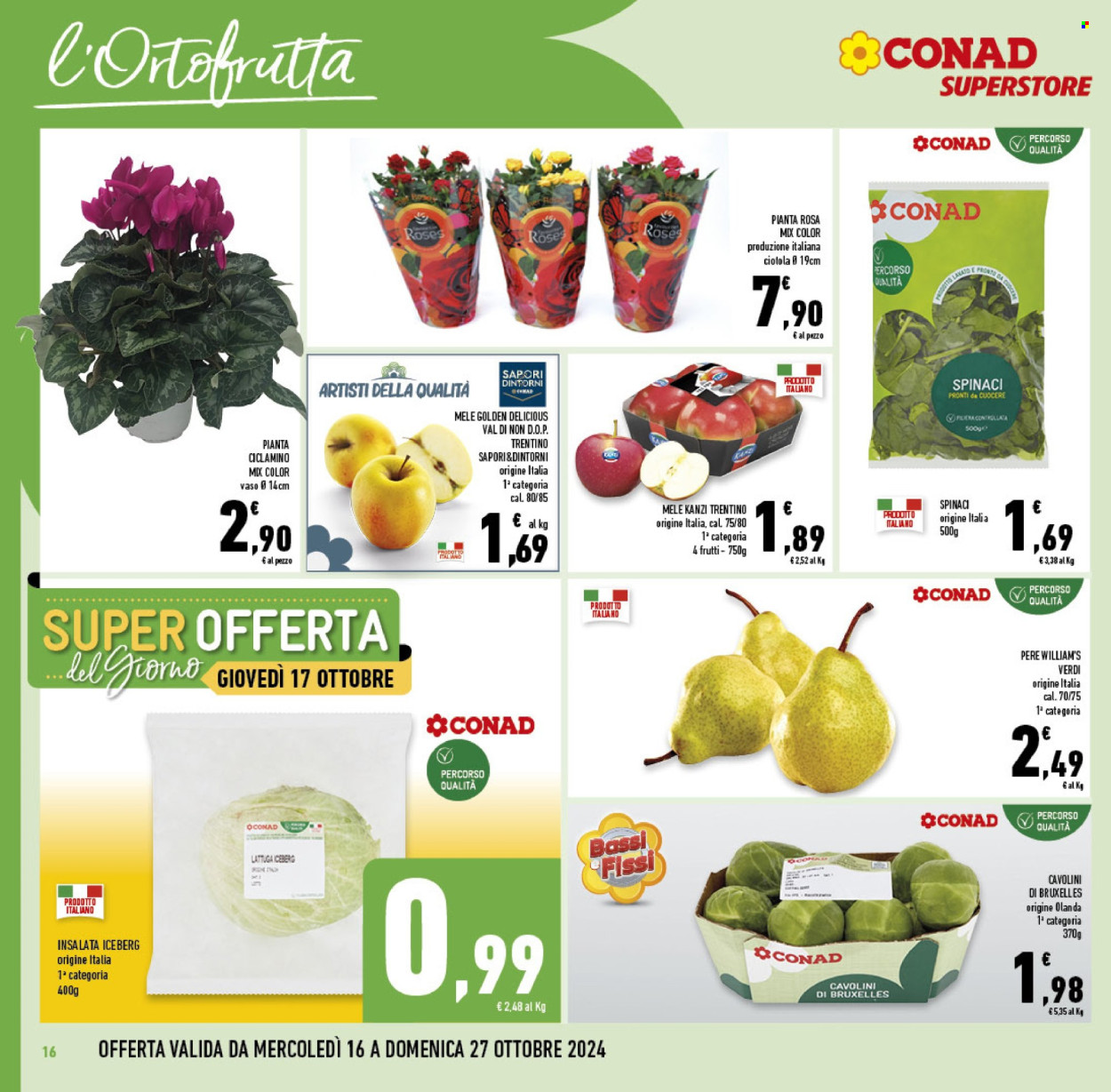 Leták Conad Superstore - 16.10.2024 - 29.10.2024. Strana 16