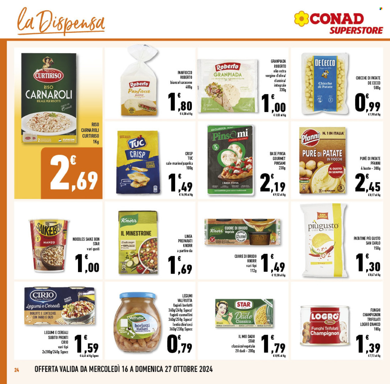 Volantino Conad Superstore - 16/10/2024 - 29/10/2024. Pagina 24