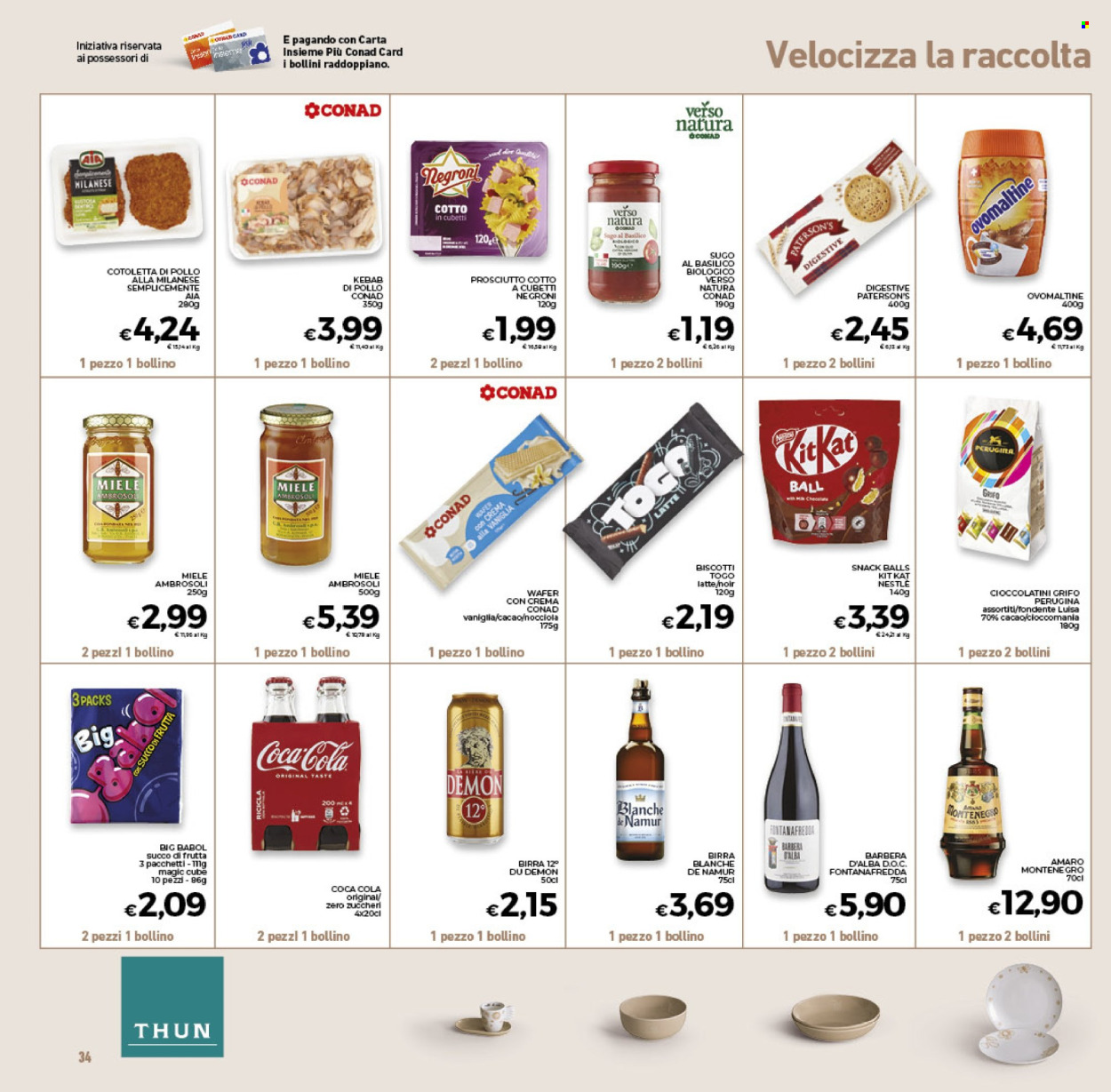 Leták Conad Superstore - 16.10.2024 - 29.10.2024. Strana 34