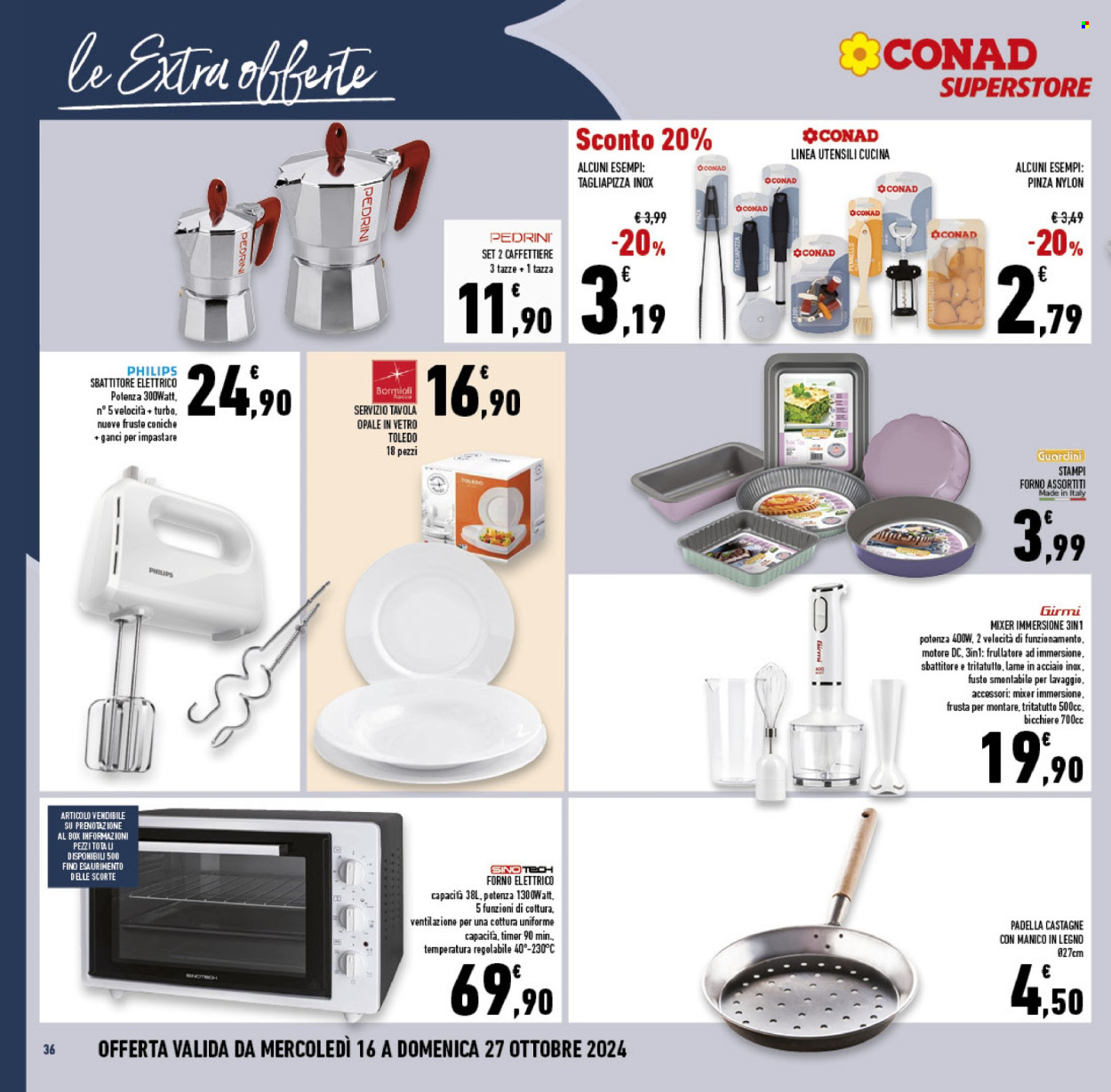 Leták Conad Superstore - 16.10.2024 - 29.10.2024. Strana 36