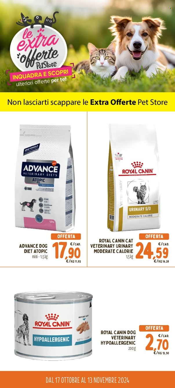 Volantino Pet Store Conad - 17/10/2024 - 13/11/2024. Pagina 1