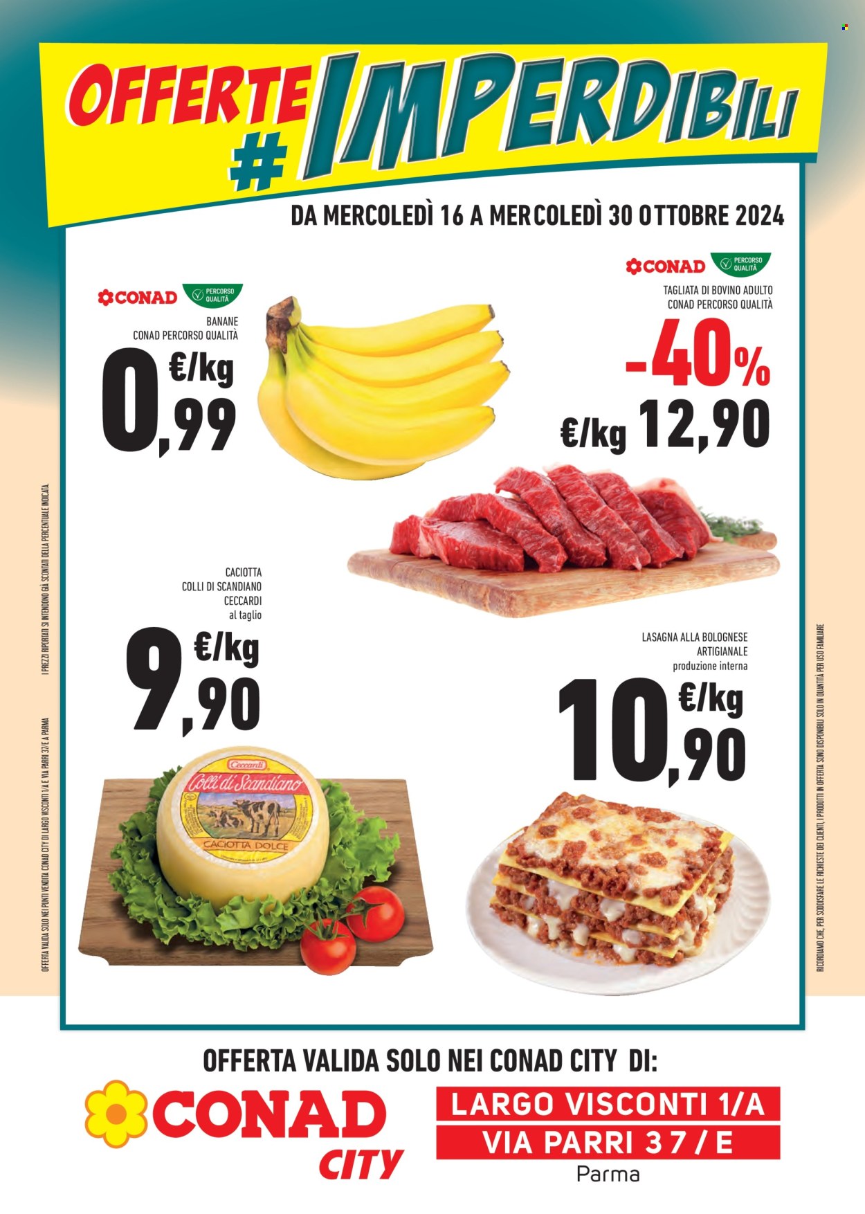 Leták Conad City - 16.10.2024 - 30.10.2024. Strana 1