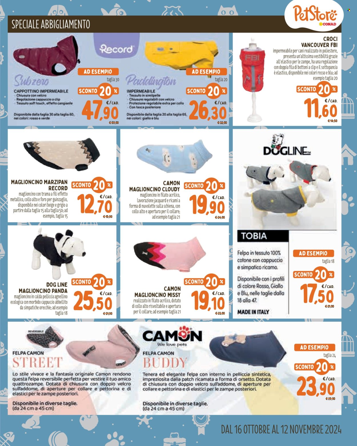 Leták Pet Store Conad - 16.10.2024 - 12.11.2024. Strana 7