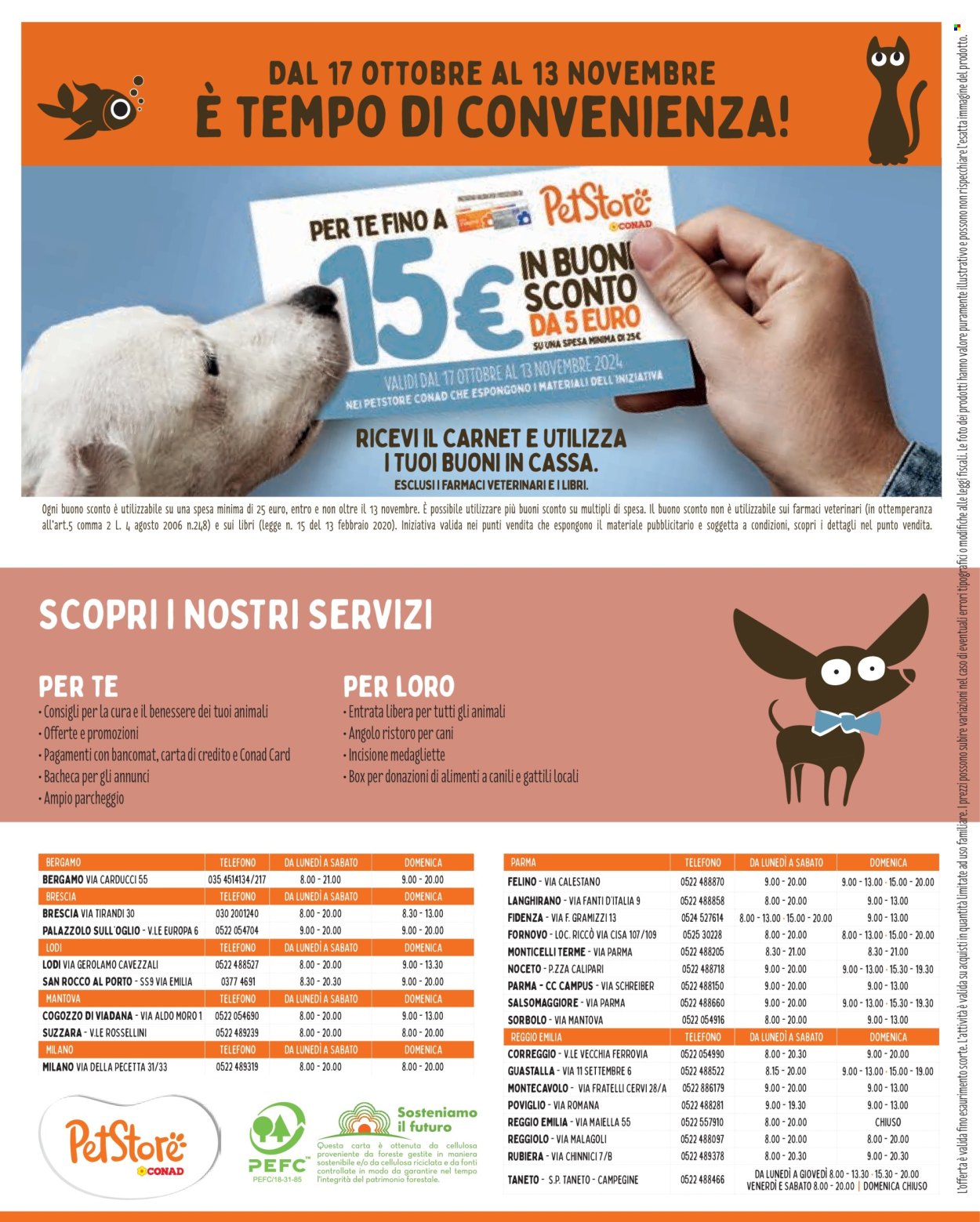 Leták Pet Store Conad - 16.10.2024 - 12.11.2024. Strana 8