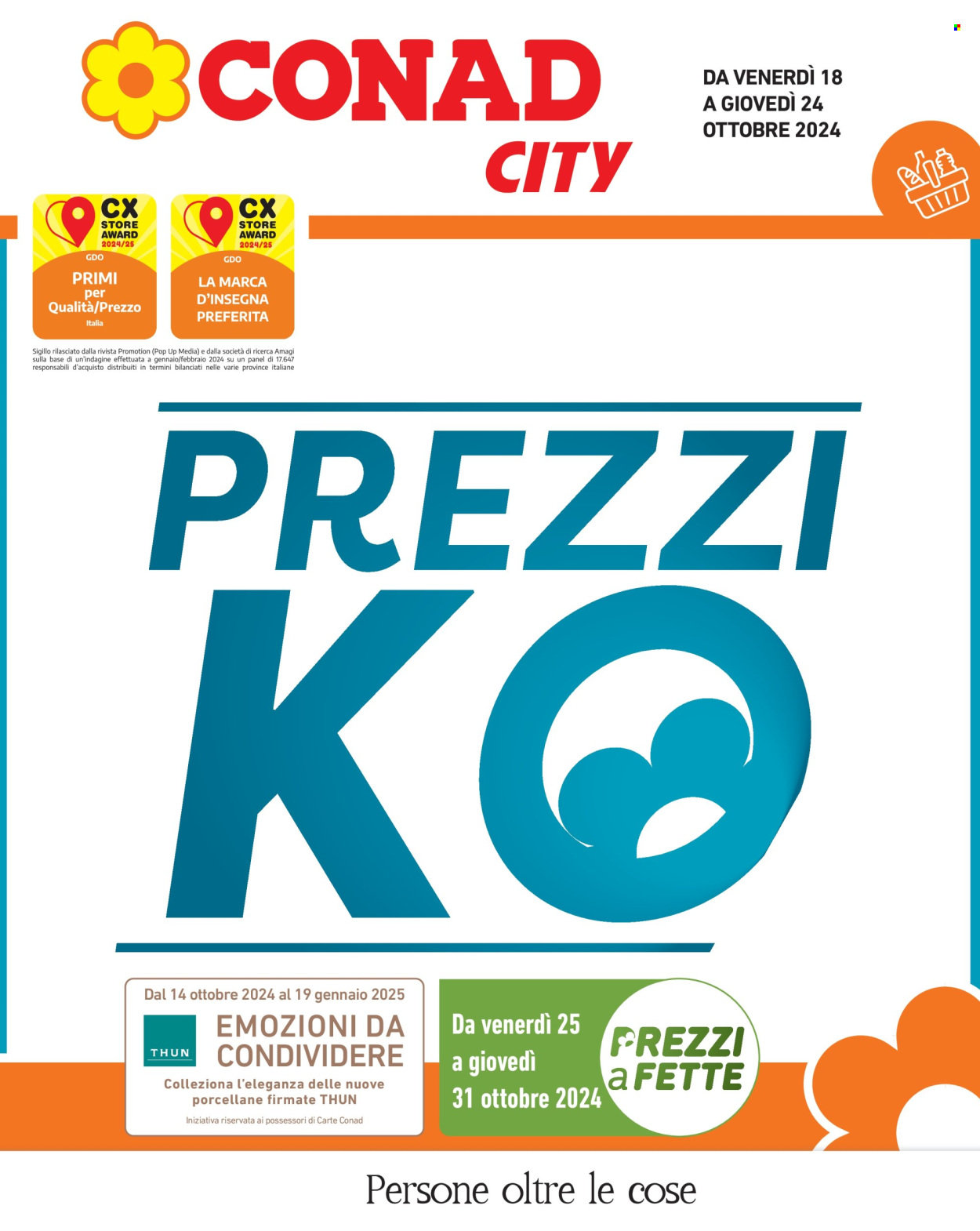 Leták Conad City - 18.10.2024 - 24.10.2024. Strana 1