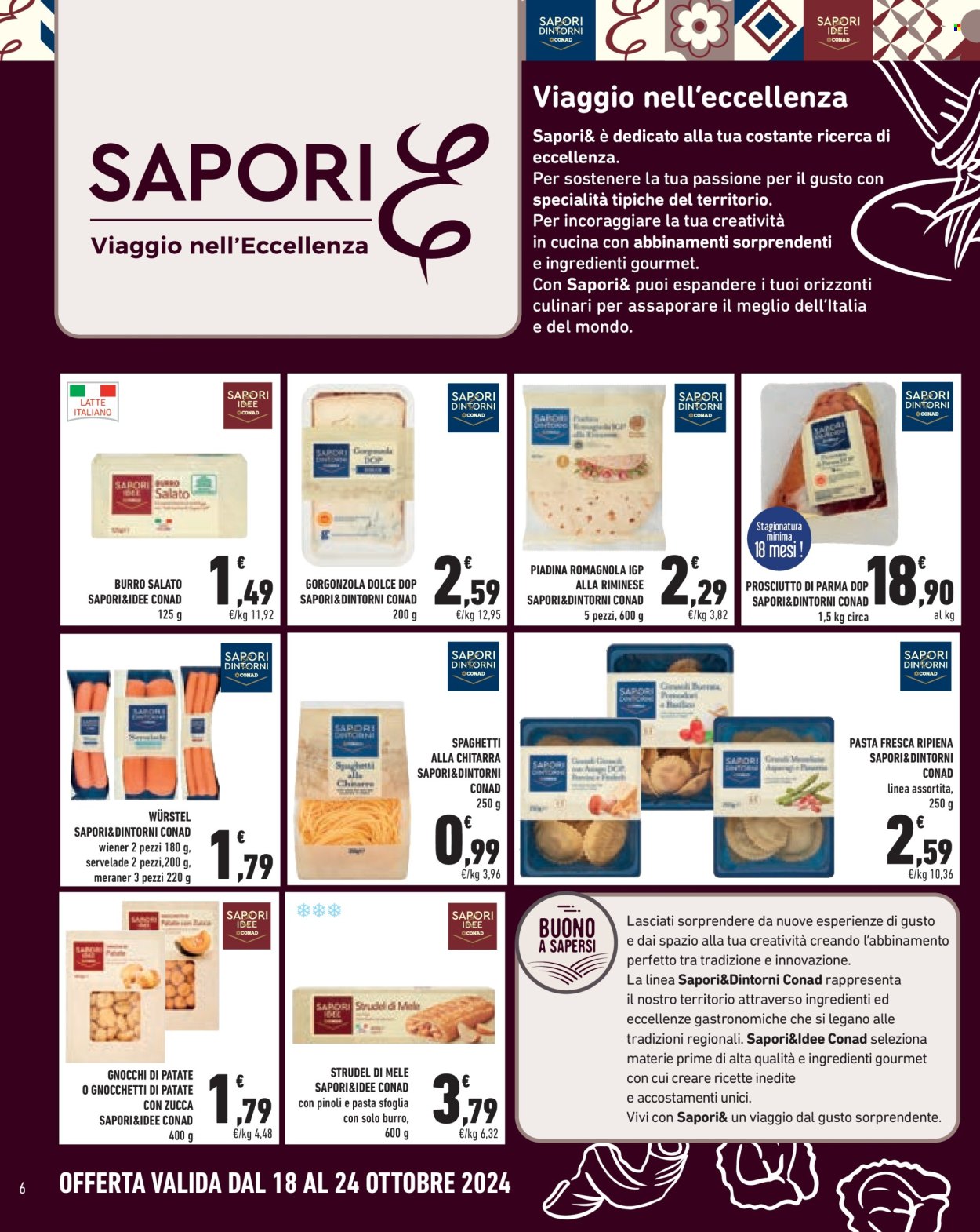 Leták Conad City - 18.10.2024 - 24.10.2024. Strana 6