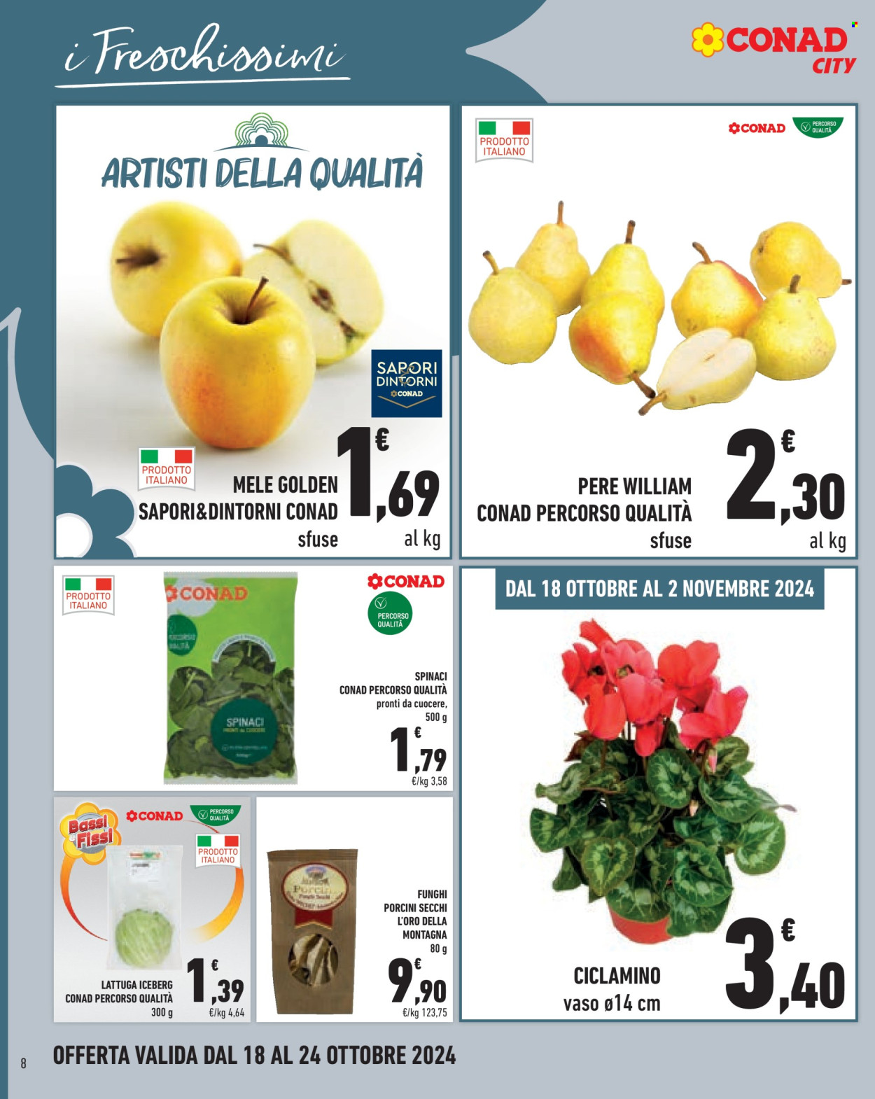 Leták Conad City - 18.10.2024 - 24.10.2024. Strana 8