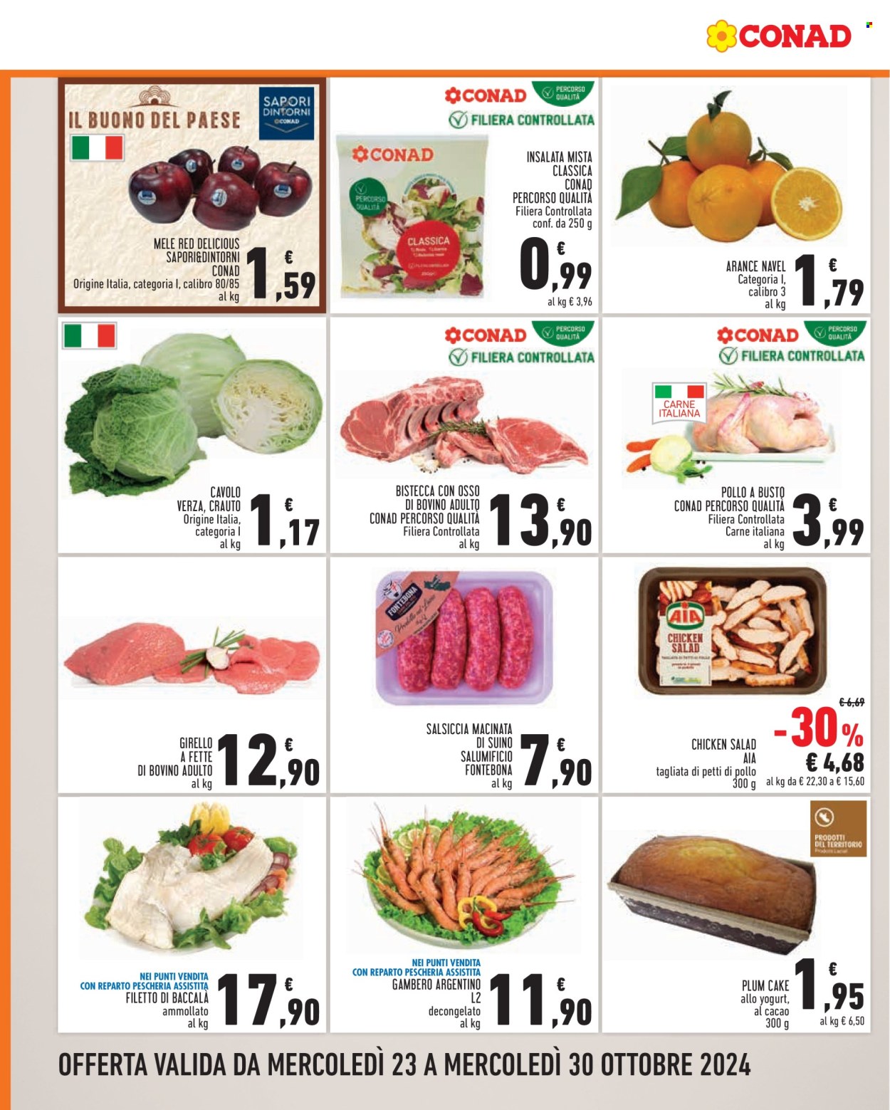 Volantino Conad - 23/10/2024 - 30/10/2024. Pagina 2