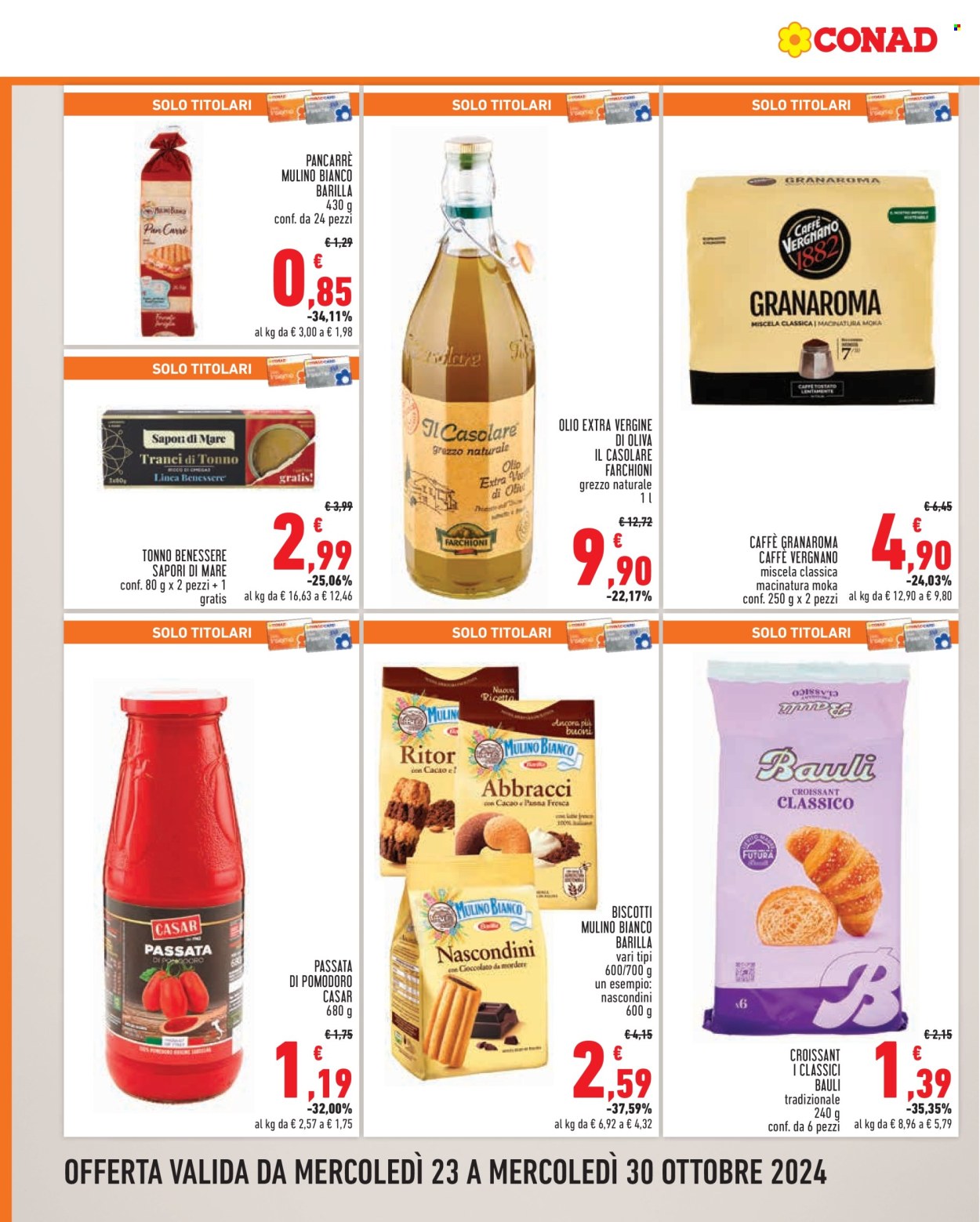 Volantino Conad - 23/10/2024 - 30/10/2024. Pagina 6