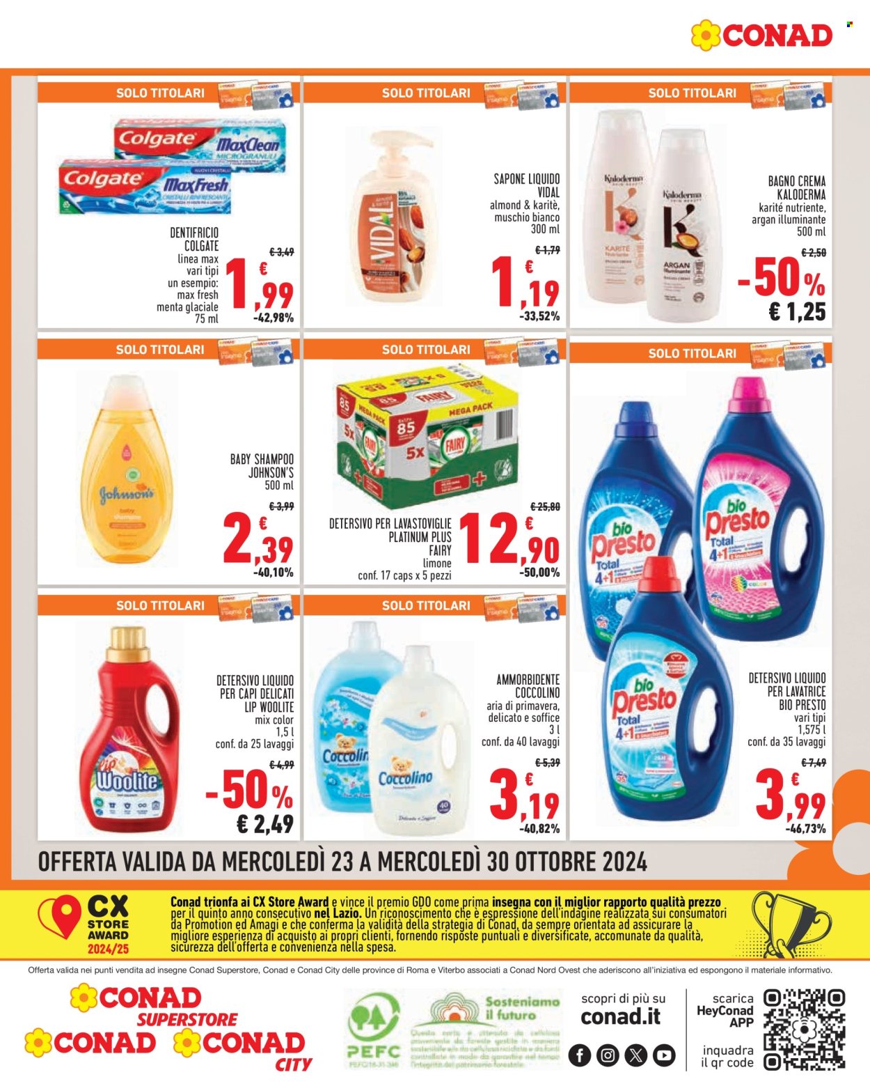 Volantino Conad - 23/10/2024 - 30/10/2024. Pagina 8
