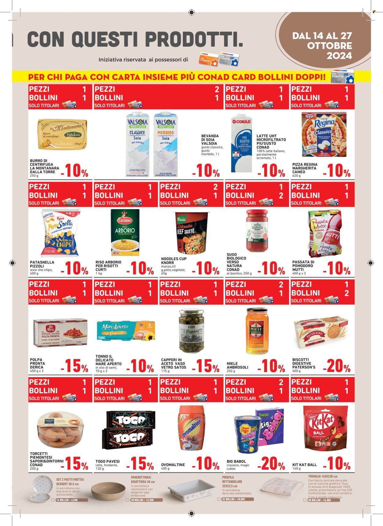 Volantino Conad - 14/10/2024 - 27/10/2024. Pagina 3