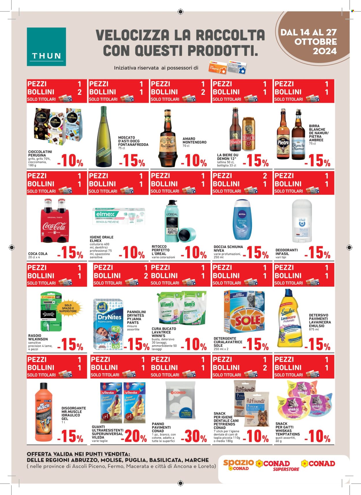 Volantino Conad - 14/10/2024 - 27/10/2024. Pagina 4