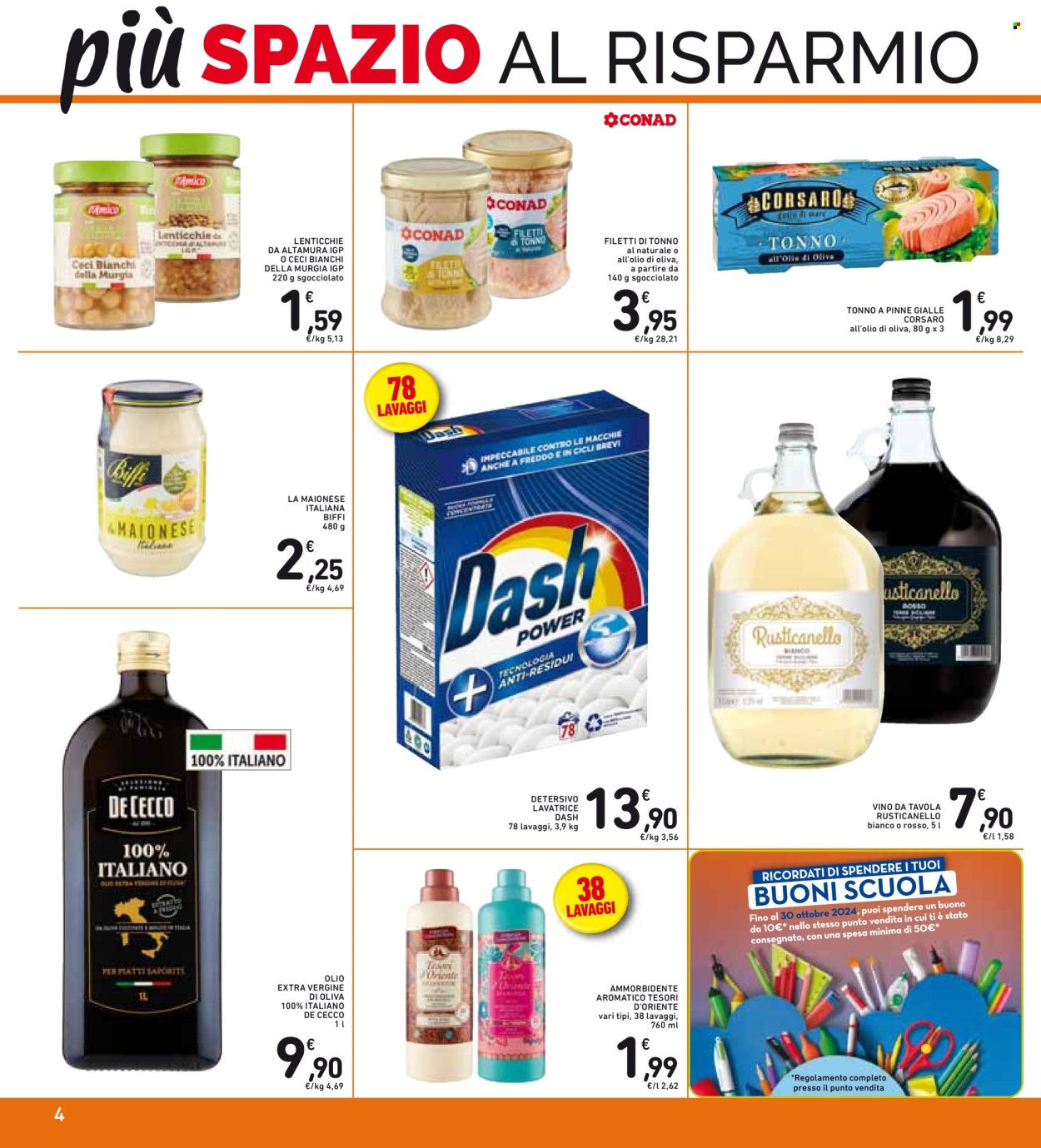 Leták Spazio Conad - 29.10.2024 - 4.11.2024. Strana 4