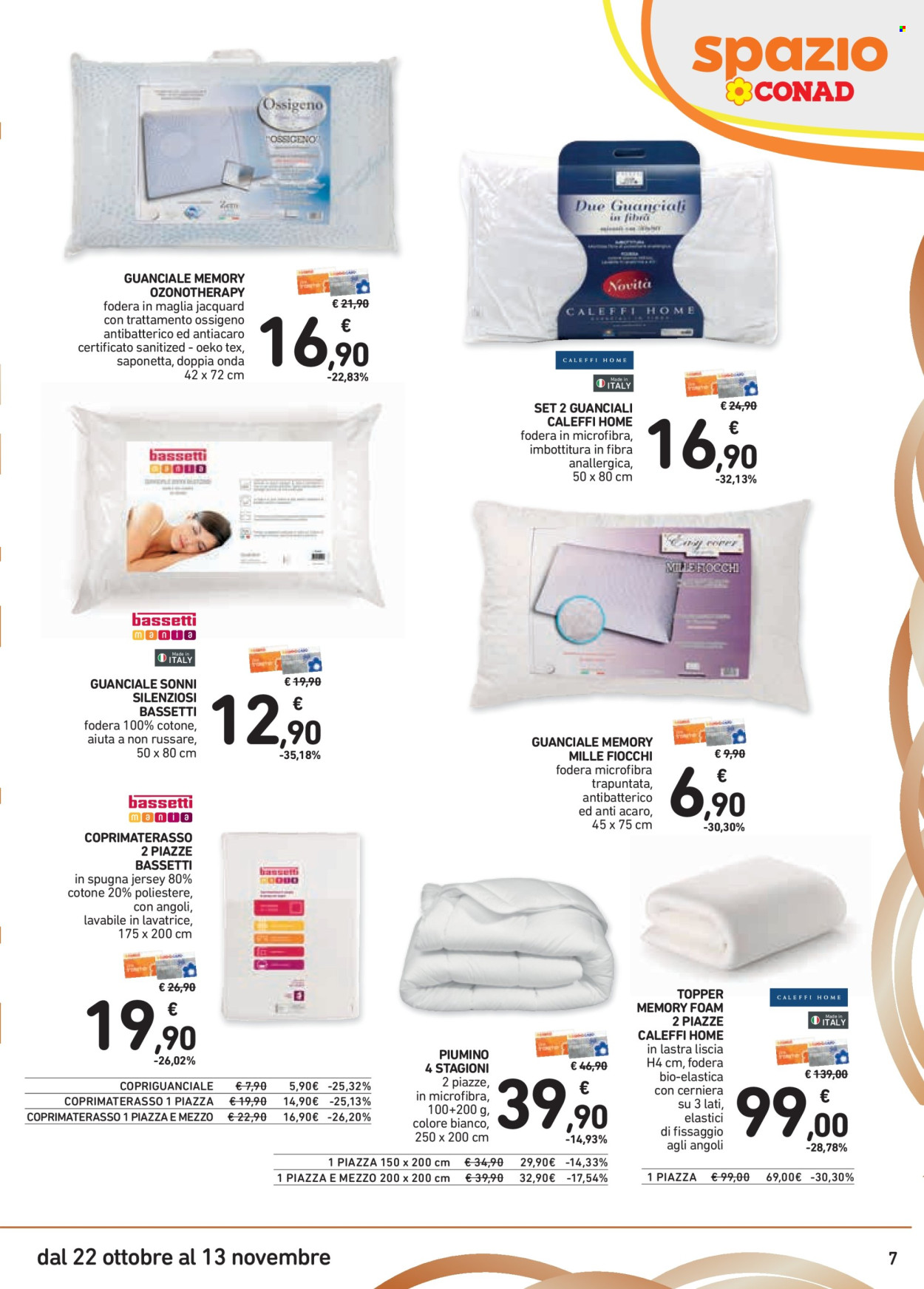 Leták Spazio Conad - 22.10.2024 - 13.11.2024. Strana 7