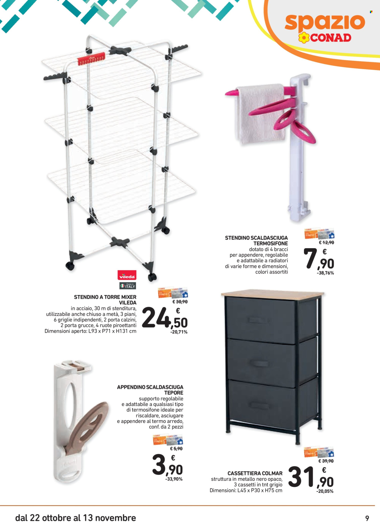 Volantino Spazio Conad - 22/10/2024 - 13/11/2024. Pagina 9
