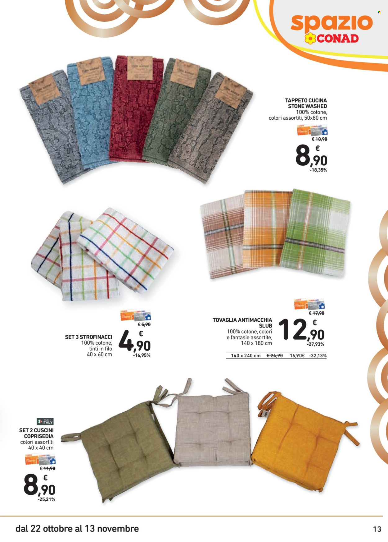 Volantino Spazio Conad - 22/10/2024 - 13/11/2024. Pagina 13