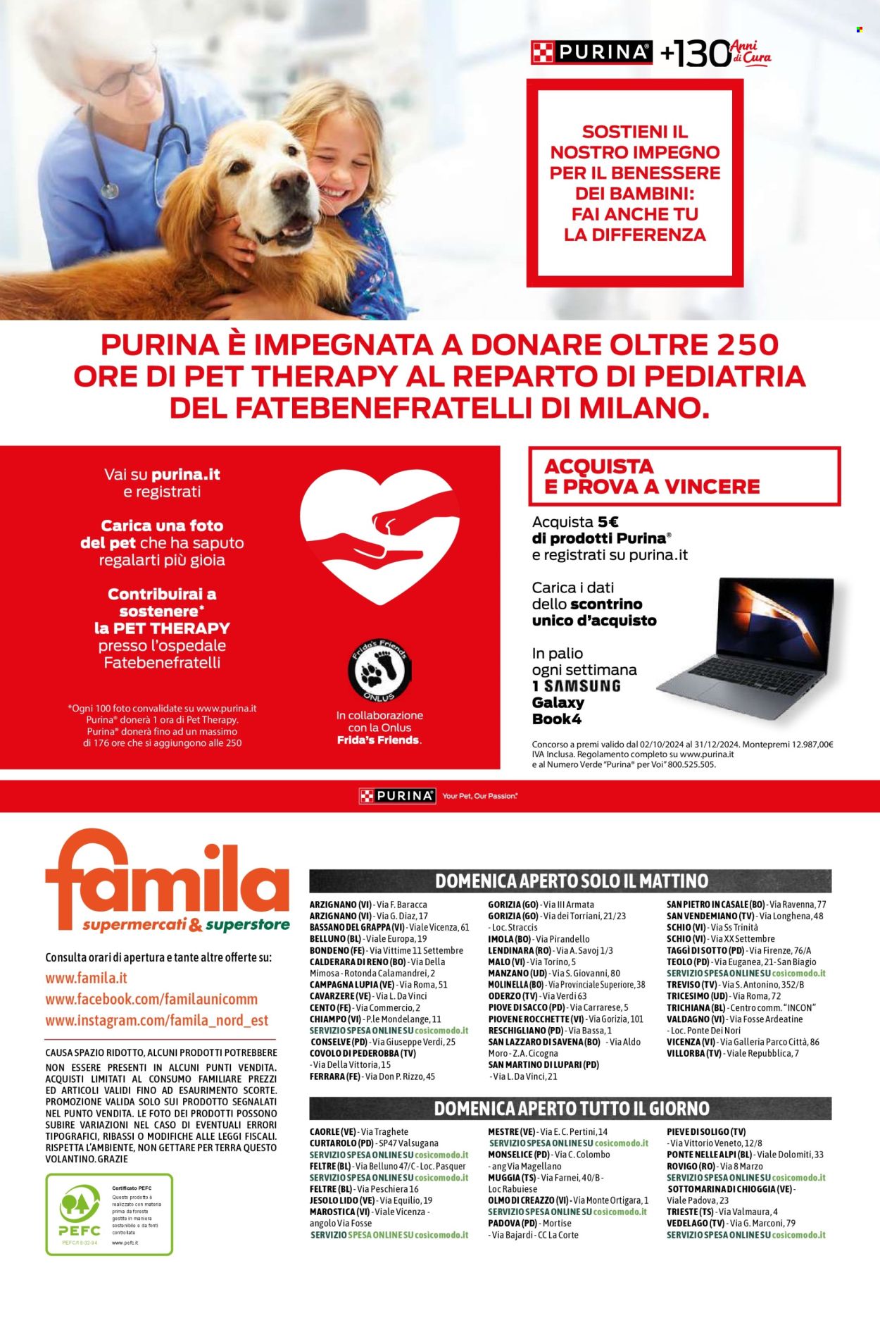 Volantino Famila - 17/10/2024 - 13/11/2024. Pagina 20