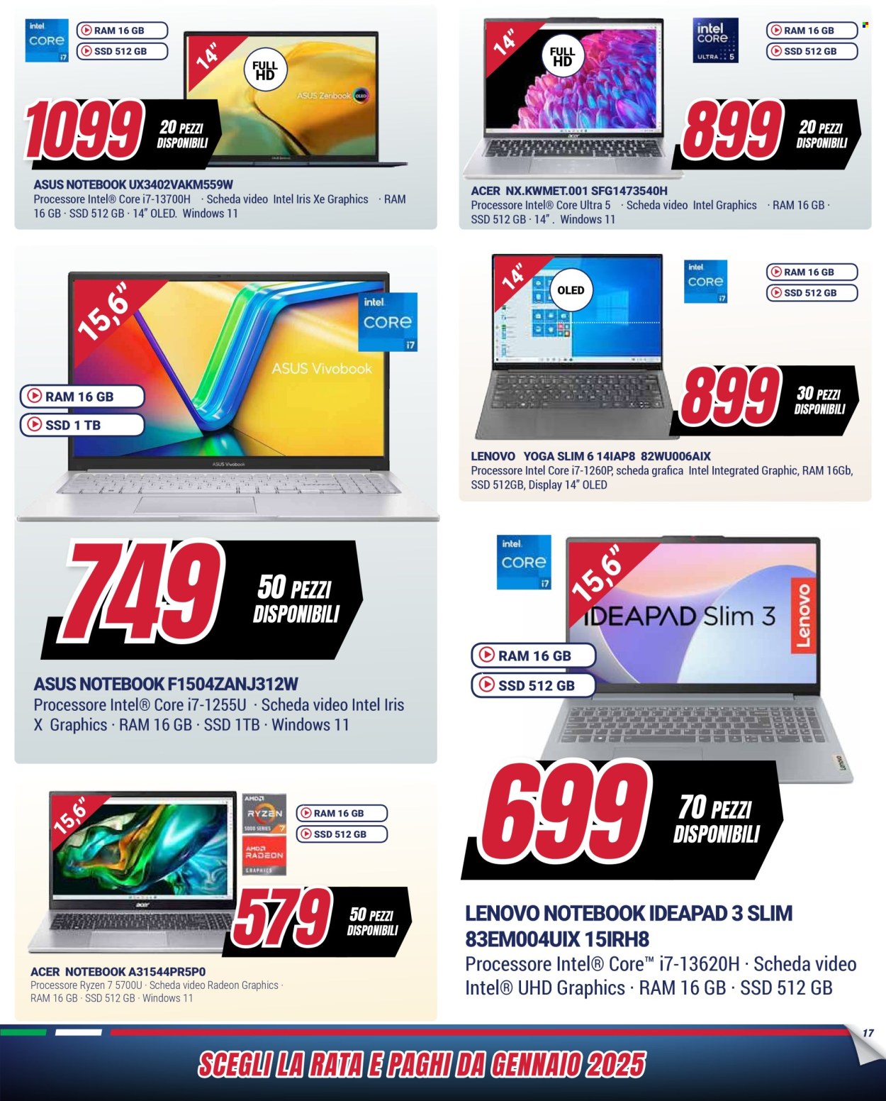 Volantino Trony - 17/10/2024 - 30/10/2024. Pagina 17