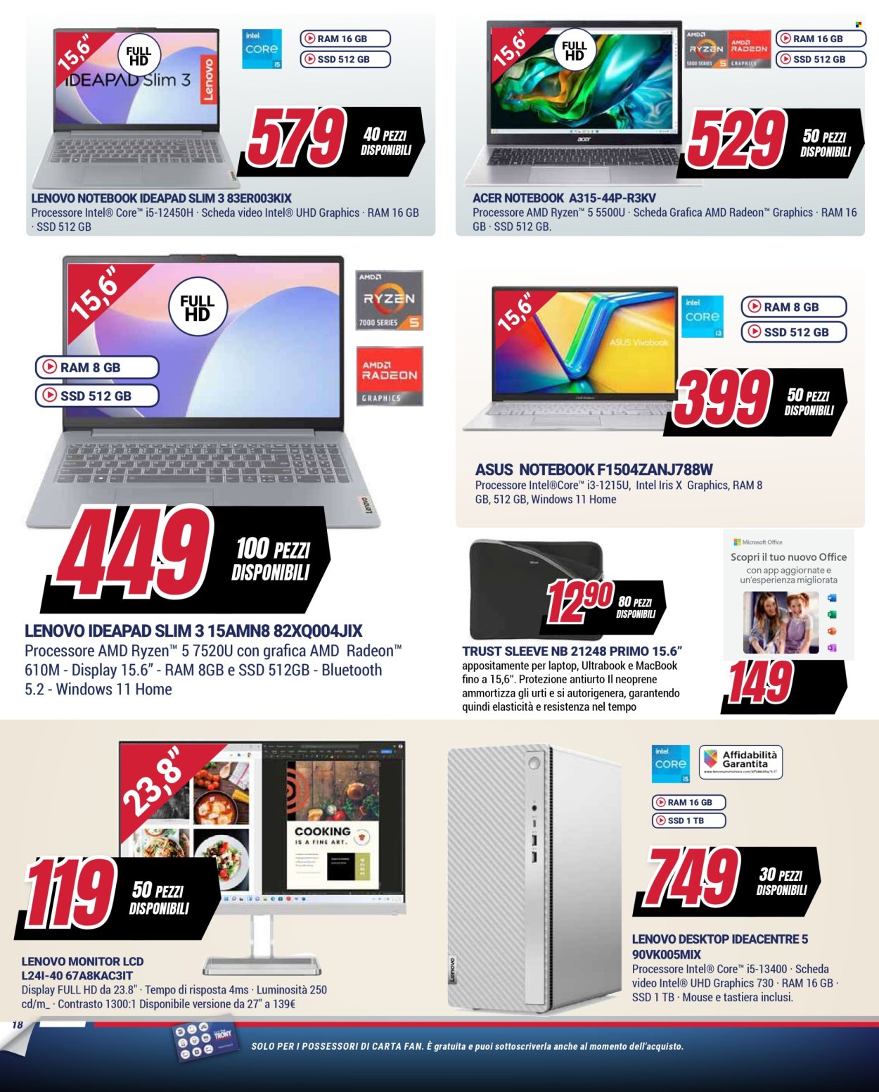 Volantino Trony - 17/10/2024 - 30/10/2024. Pagina 18