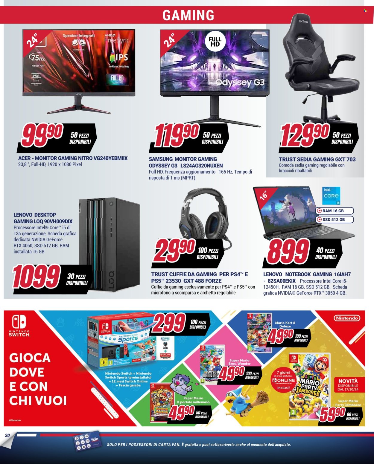 Volantino Trony - 17/10/2024 - 30/10/2024. Pagina 20