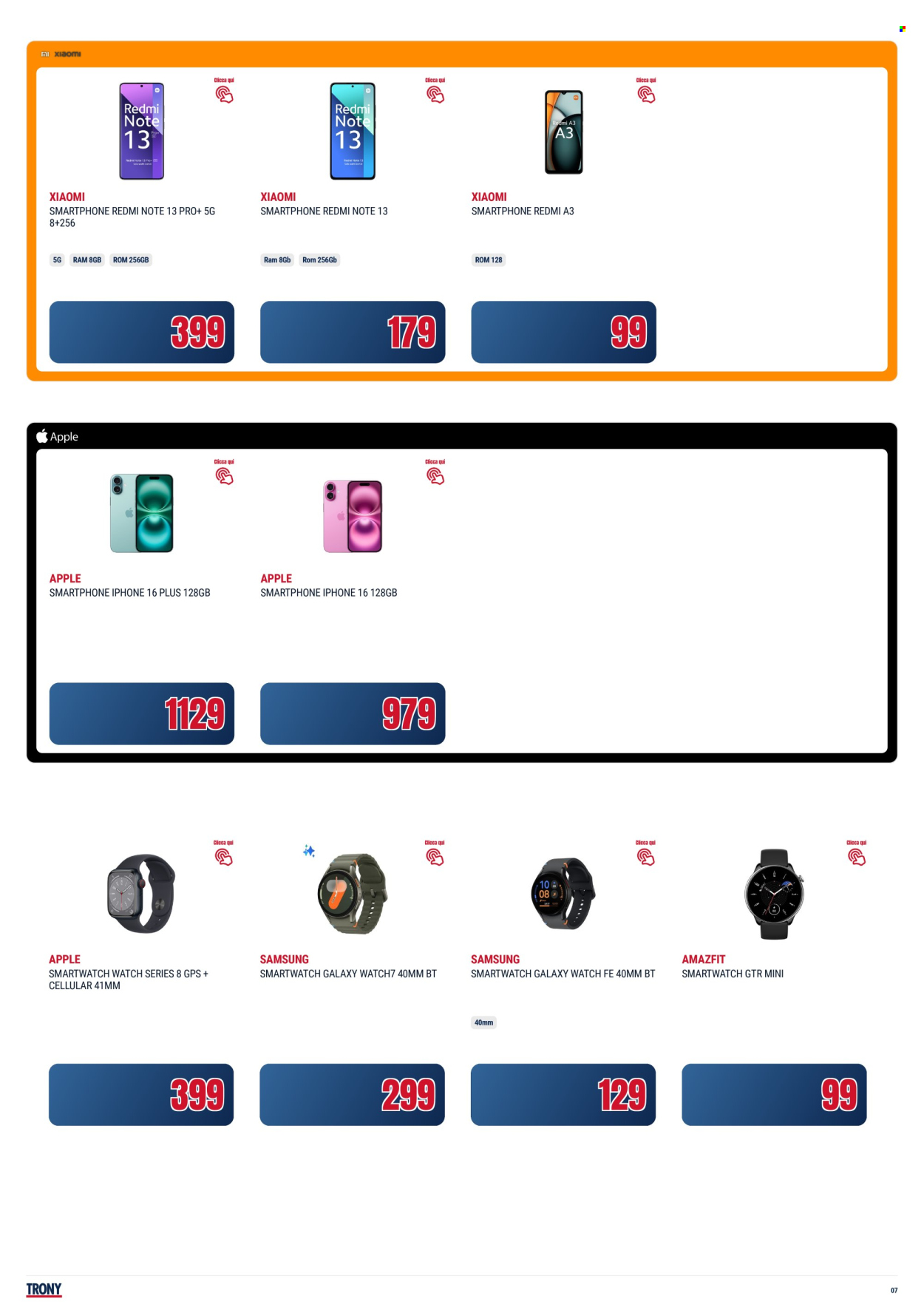 Volantino Trony - 17/10/2024 - 30/10/2024. Pagina 7