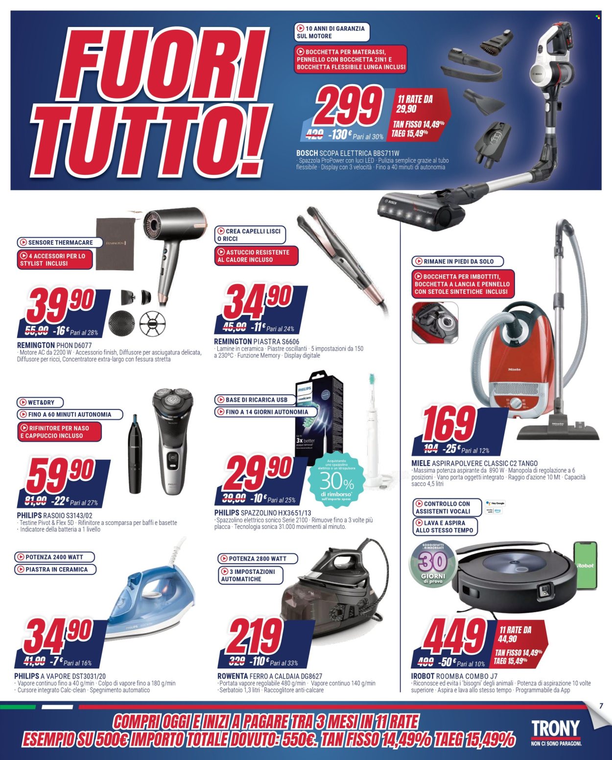 Volantino Trony - 17/10/2024 - 26/10/2024. Pagina 7