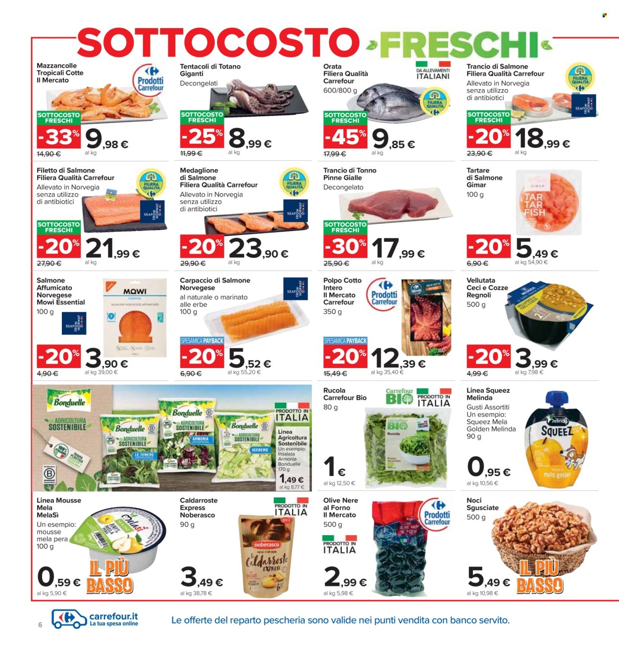 Volantino Carrefour - 21/10/2024 - 4/11/2024. Pagina 6