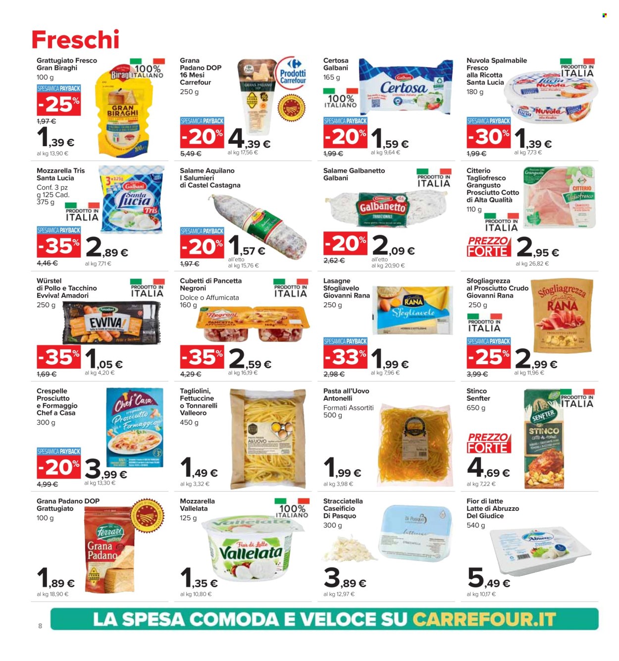 Volantino Carrefour - 21/10/2024 - 4/11/2024. Pagina 8