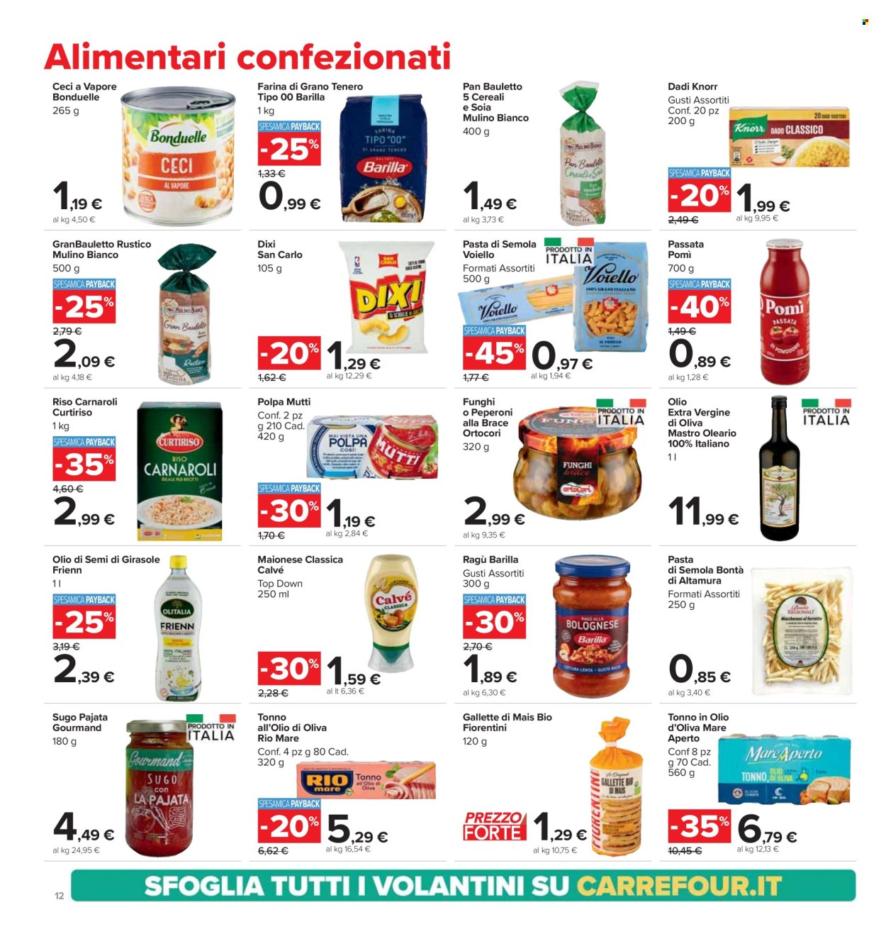 Volantino Carrefour - 21/10/2024 - 4/11/2024. Pagina 12