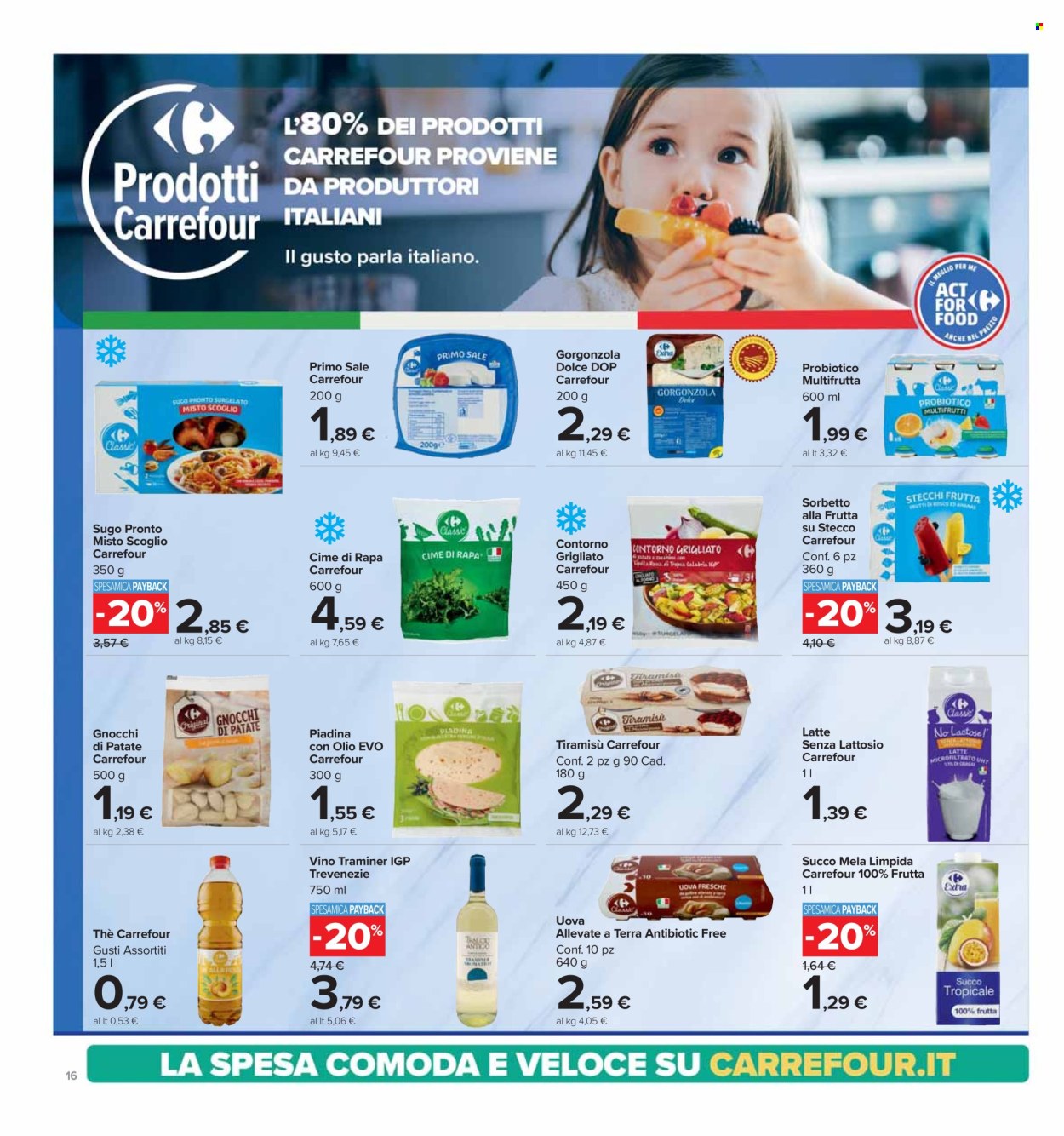 Volantino Carrefour - 21/10/2024 - 4/11/2024. Pagina 16