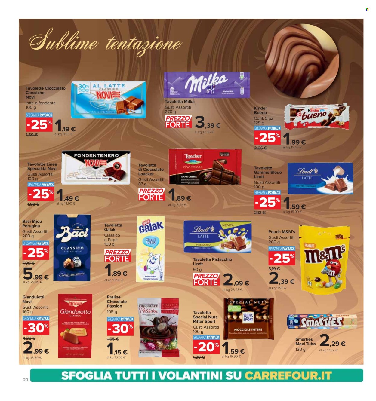 Volantino Carrefour - 21/10/2024 - 4/11/2024. Pagina 20