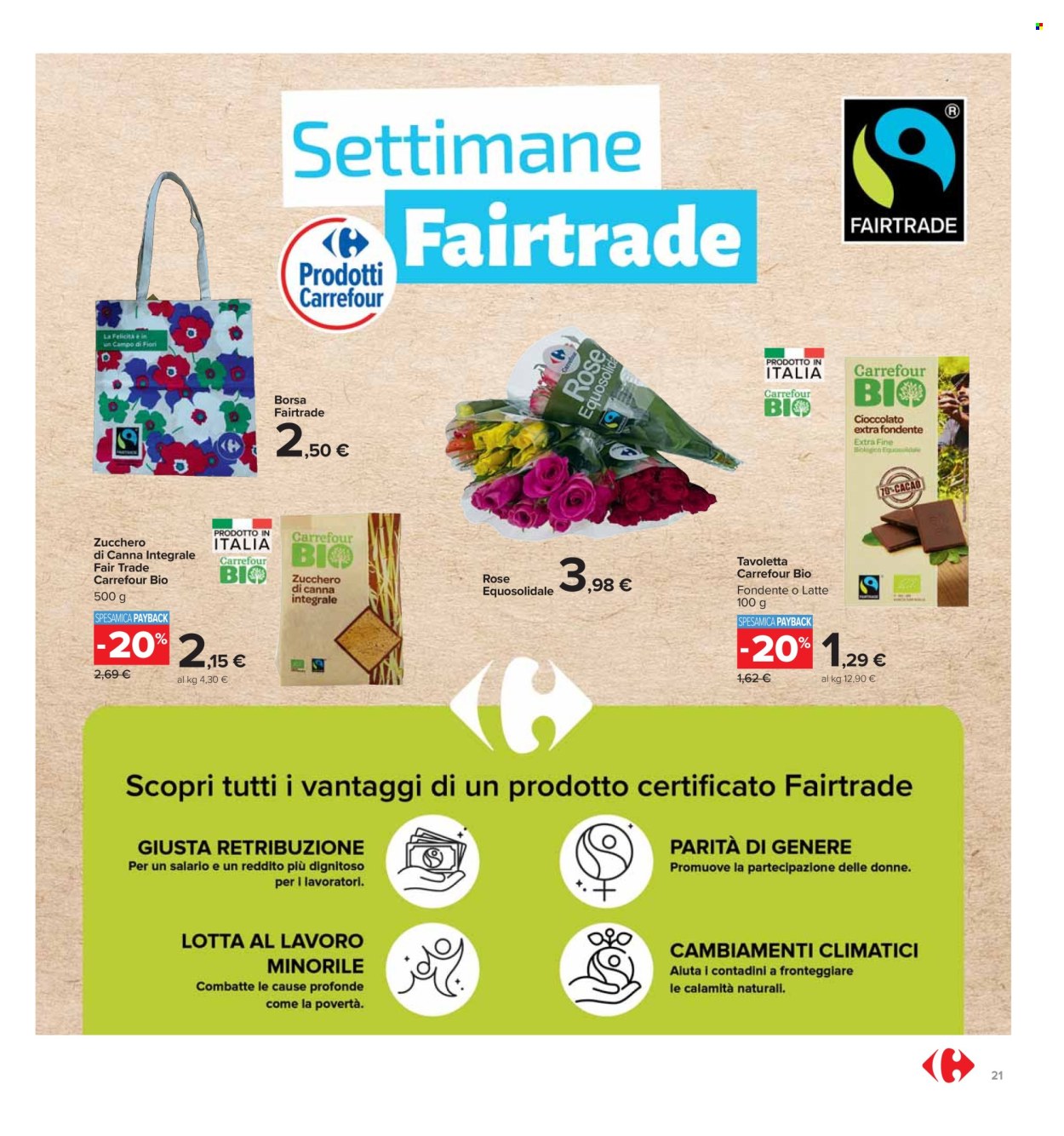 Volantino Carrefour - 21/10/2024 - 4/11/2024. Pagina 21