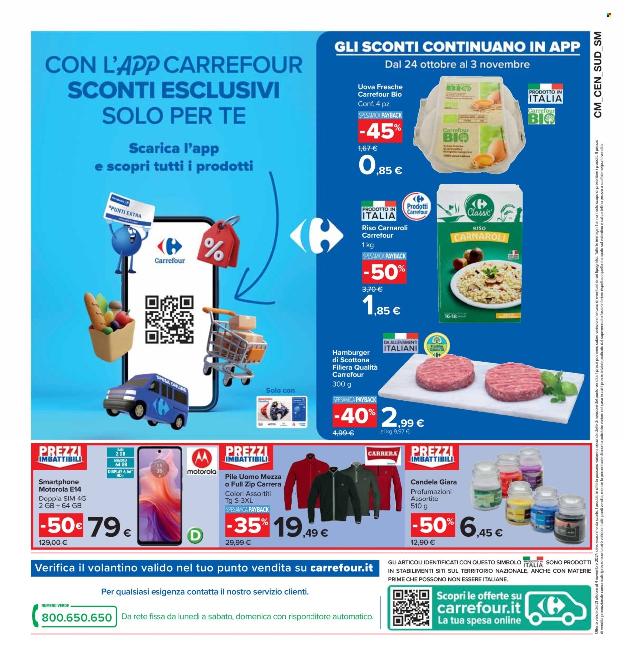 Volantino Carrefour - 21/10/2024 - 4/11/2024. Pagina 26