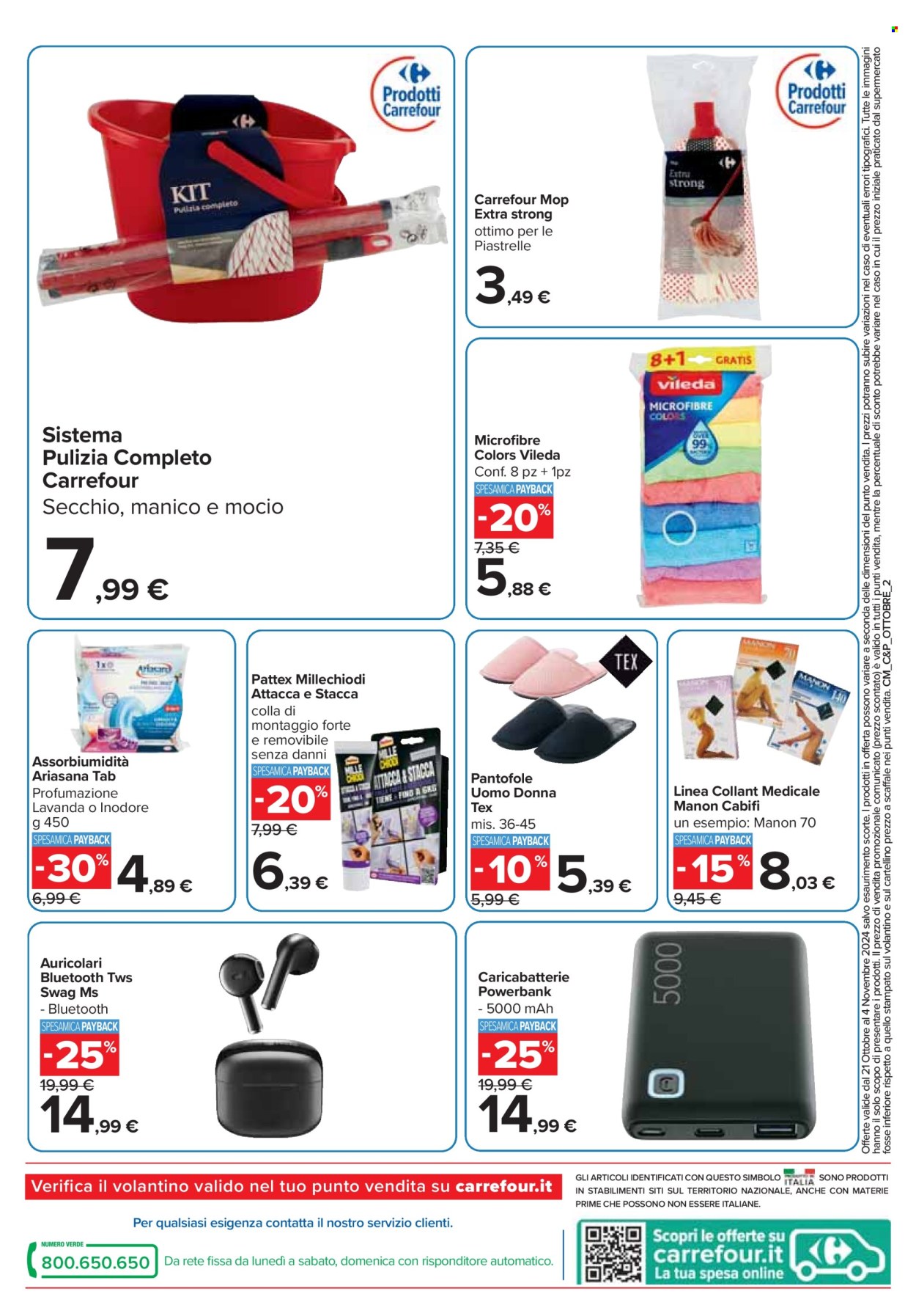 Volantino Carrefour - 21/10/2024 - 4/11/2024. Pagina 16