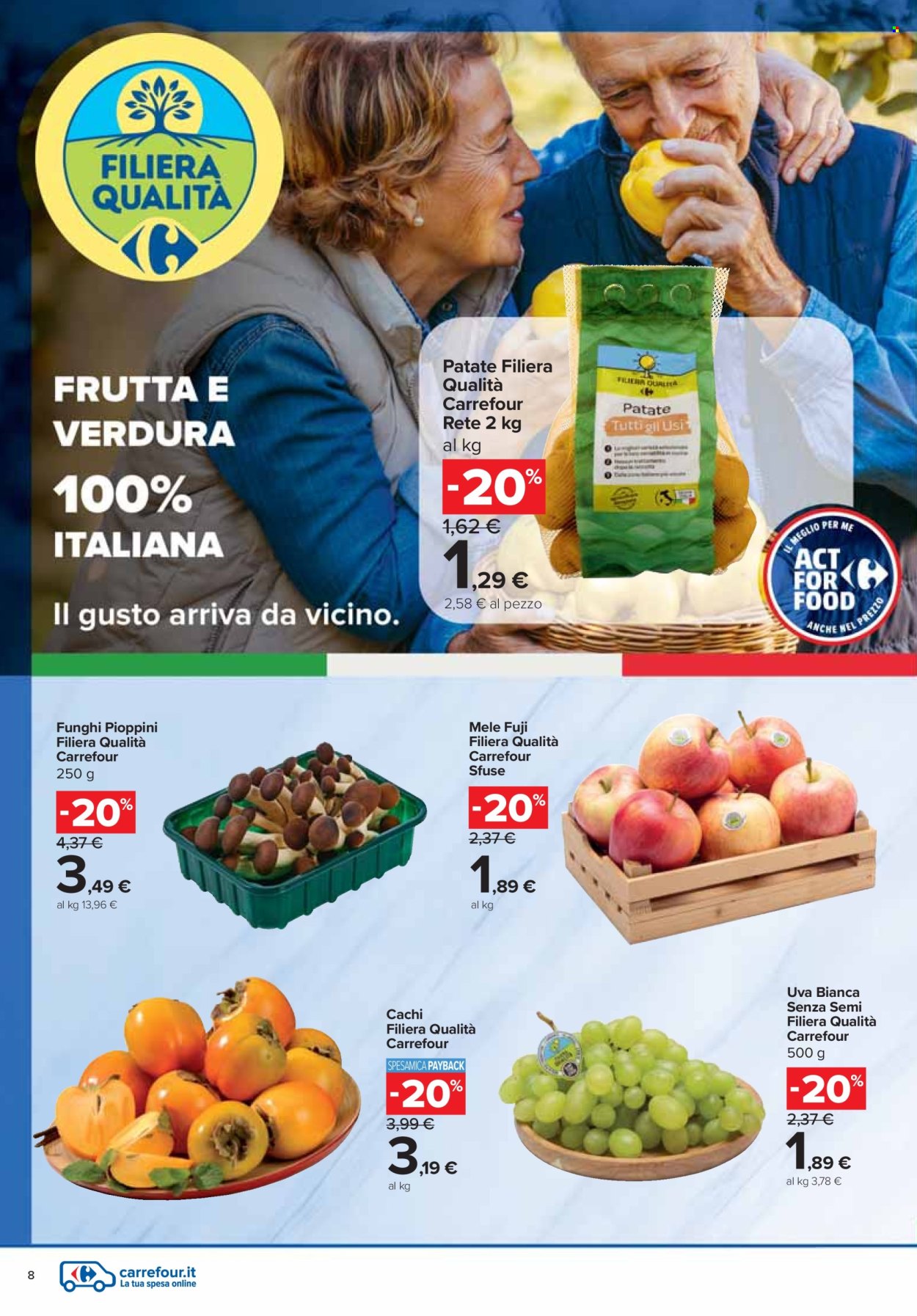 Volantino Carrefour - 24/10/2024 - 7/11/2024. Pagina 8