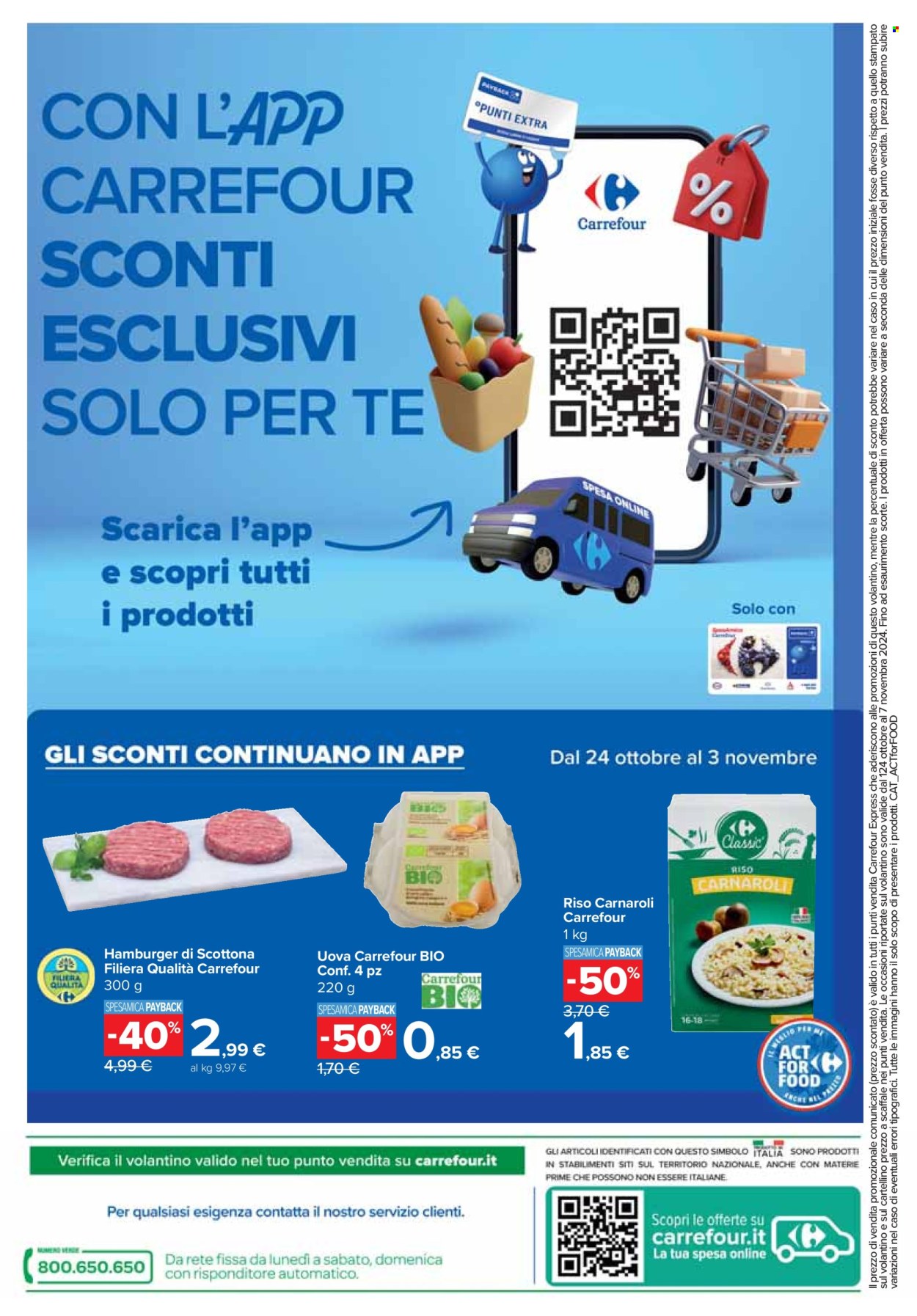 Volantino Carrefour - 24/10/2024 - 7/11/2024. Pagina 12