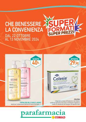 Volantino Conad - 22/10/2024 - 13/11/2024.