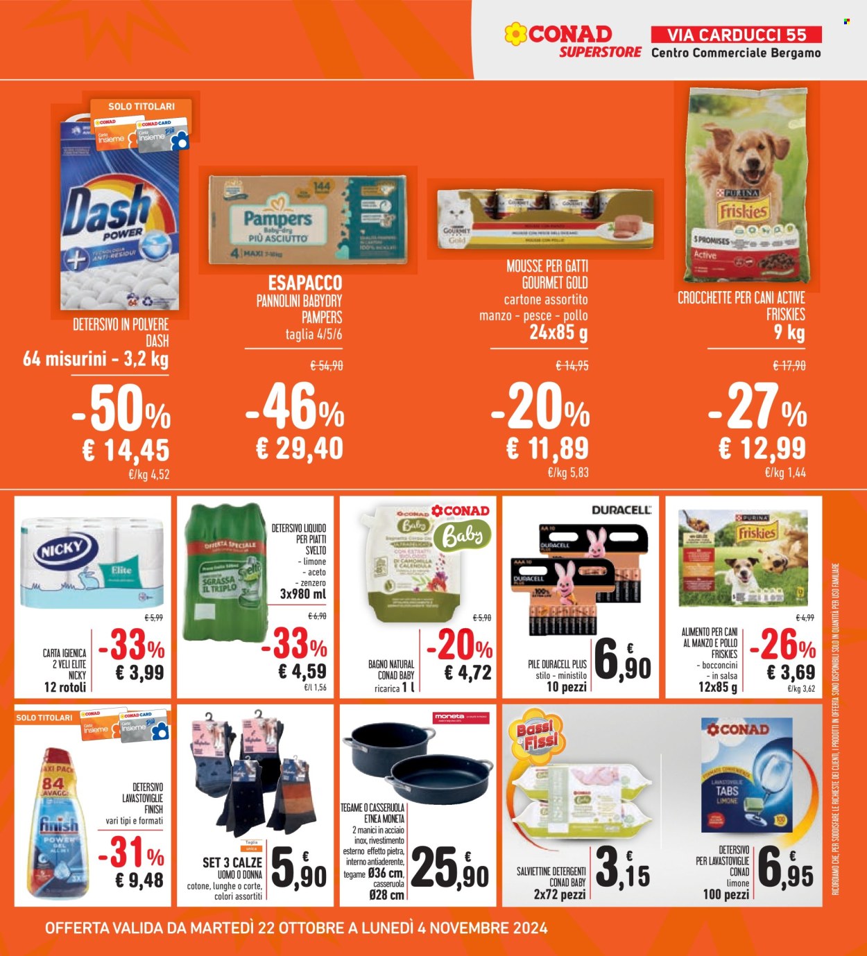 Volantino Conad Superstore - 22/10/2024 - 4/11/2024. Pagina 17