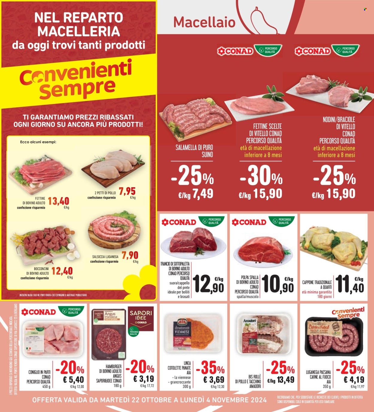 Volantino Conad Superstore - 22/10/2024 - 4/11/2024. Pagina 38