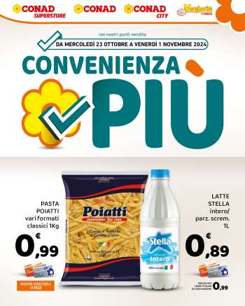Volantino Conad - 23/10/2024 - 1/11/2024.