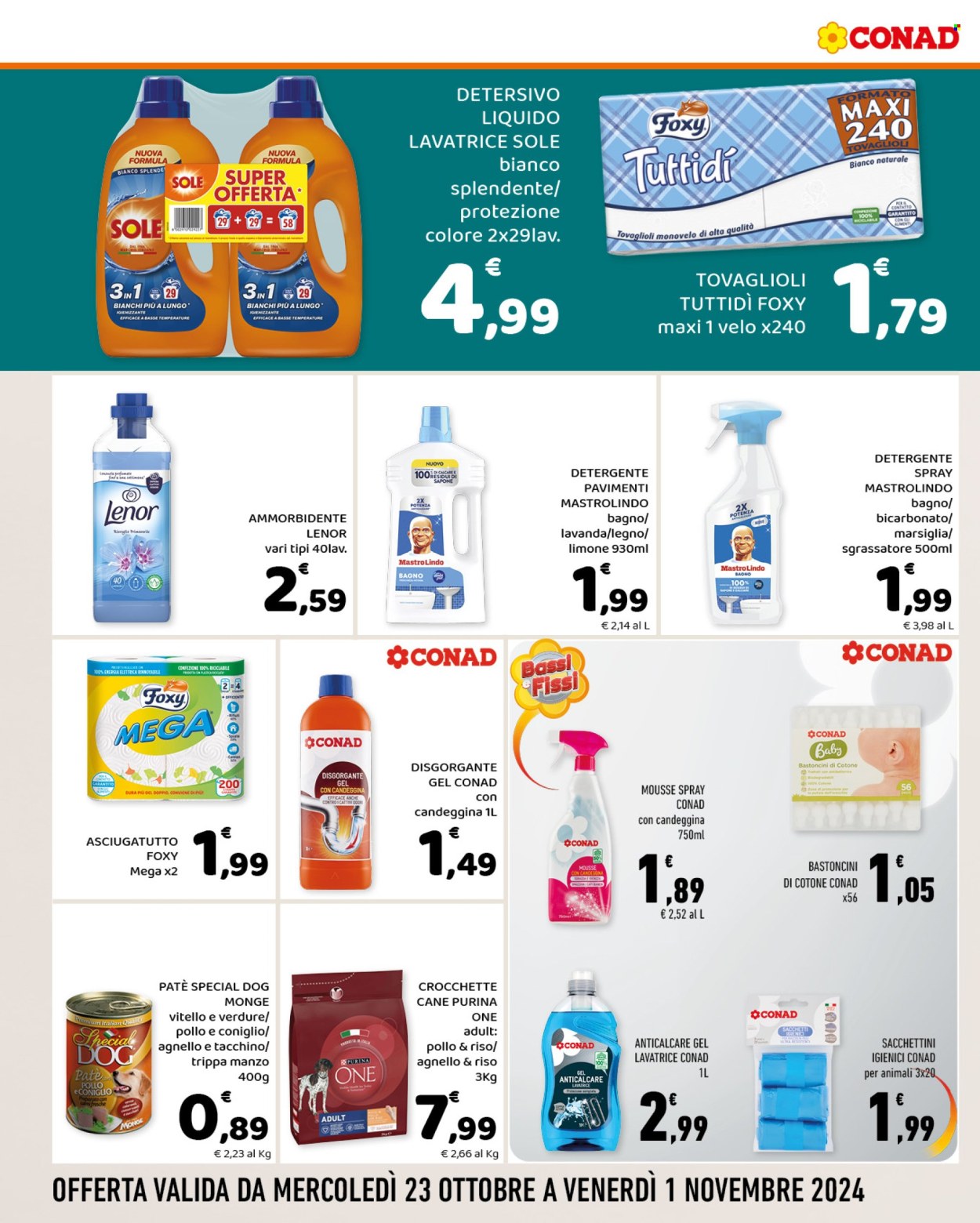 Volantino Conad - 23/10/2024 - 1/11/2024. Pagina 8