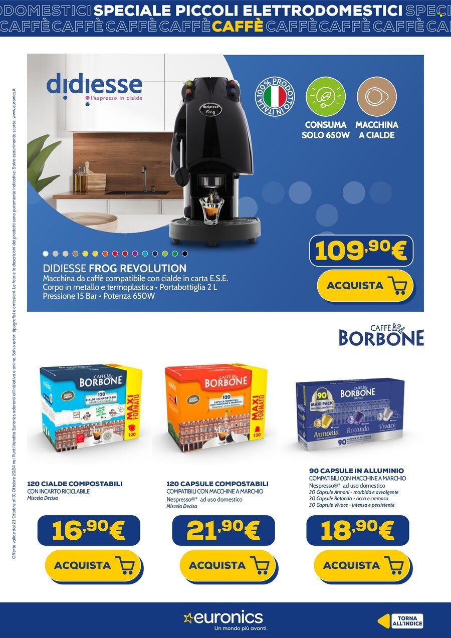 Volantino Euronics - 21/10/2024 - 31/10/2024. Pagina 15