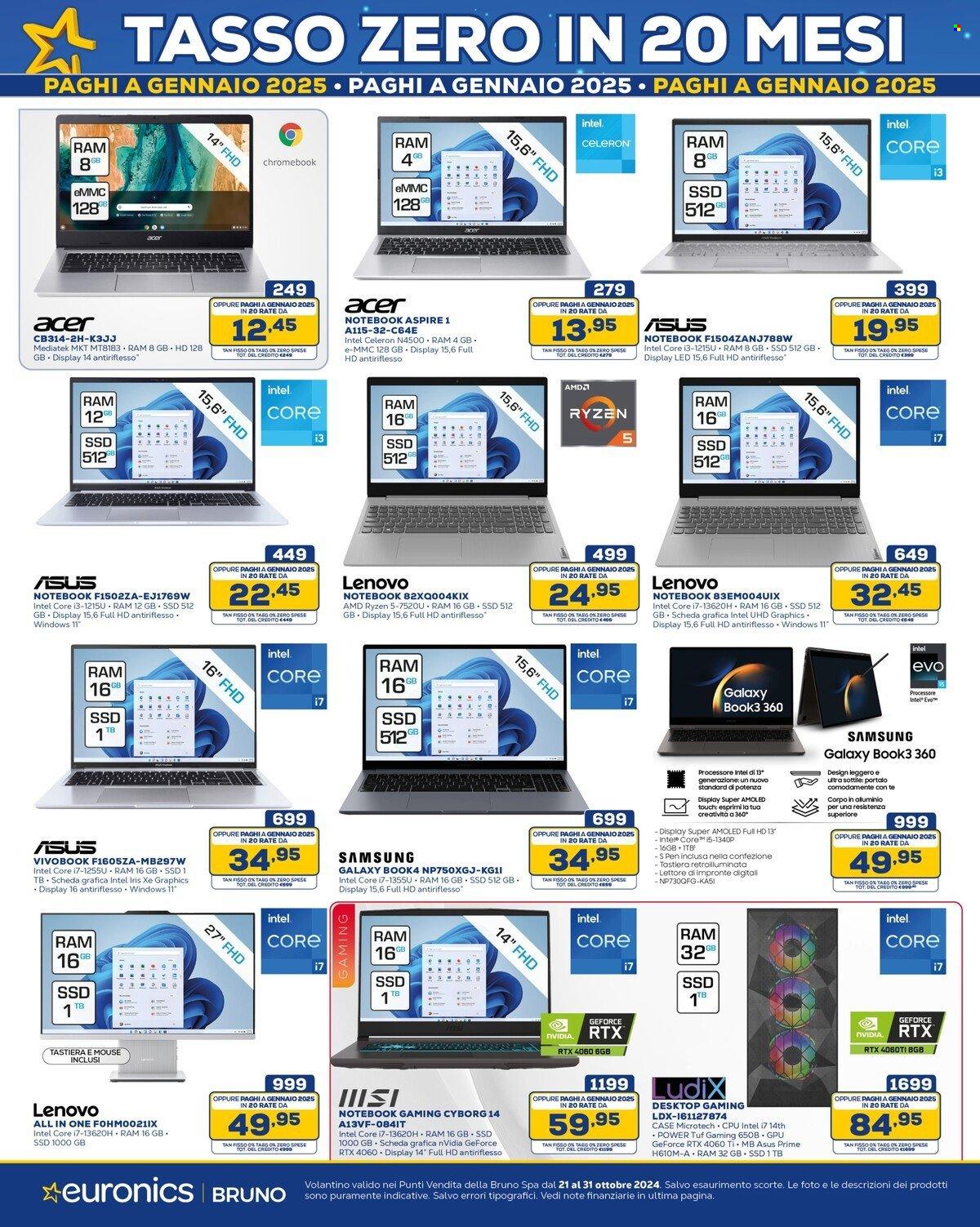 Volantino Euronics - 21/10/2024 - 31/10/2024. Pagina 5