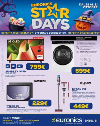 Volantino Euronics - 21/10/2024 - 1/11/2024.