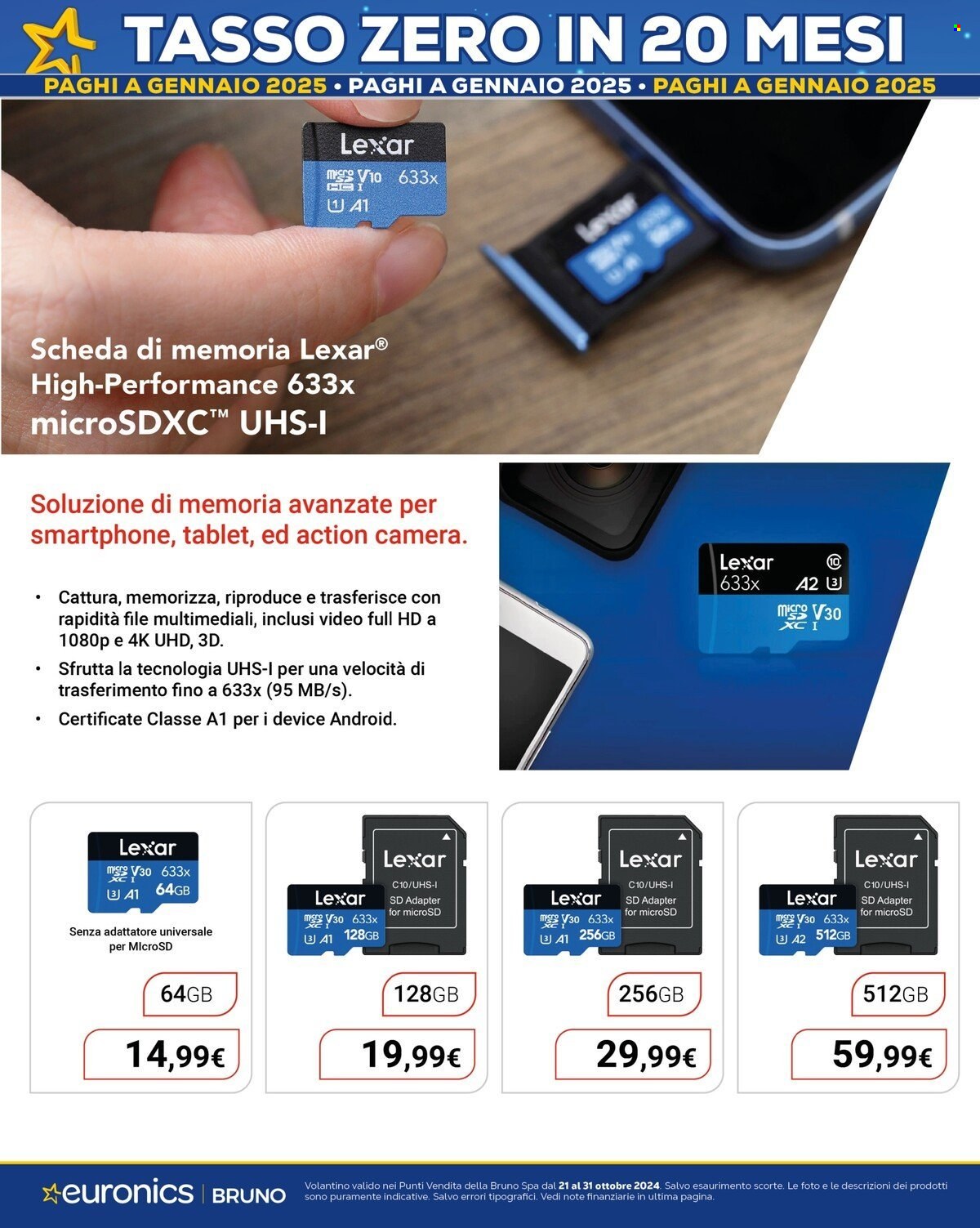 Volantino Euronics - 21/10/2024 - 31/10/2024. Pagina 31