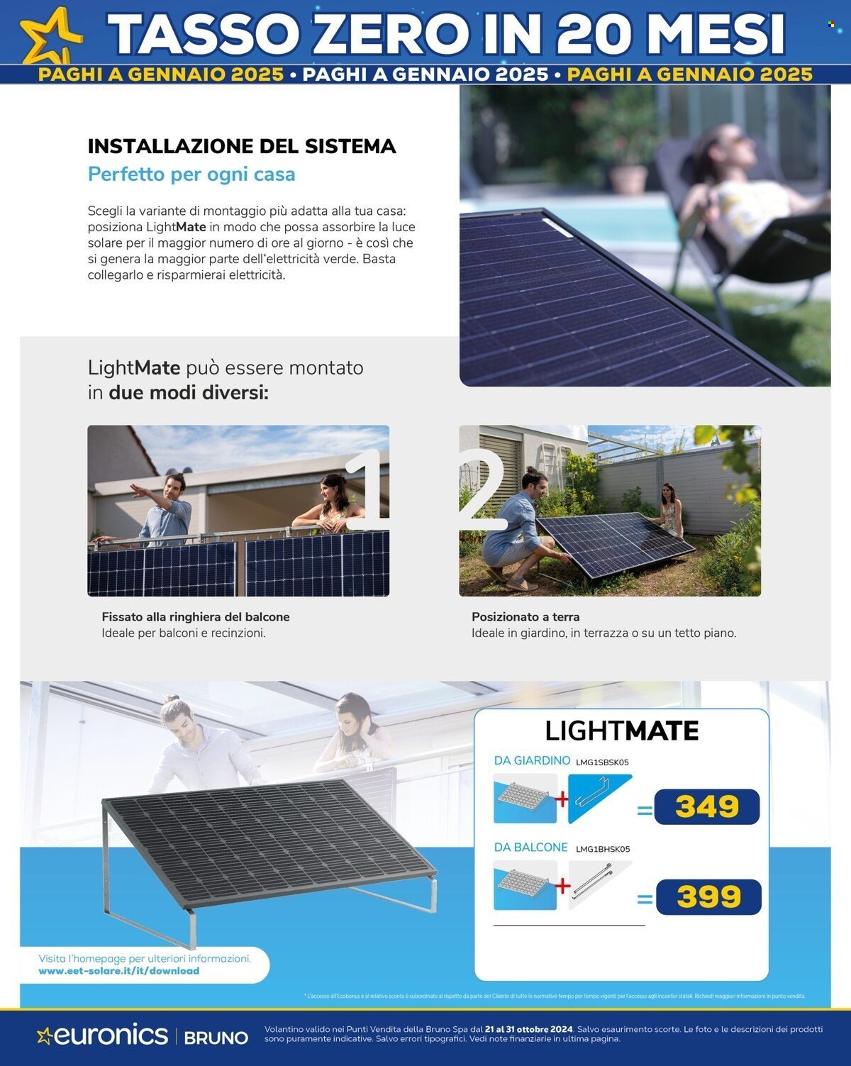 Volantino Euronics - 21/10/2024 - 31/10/2024. Pagina 36