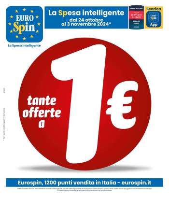 Volantino EuroSpin - 24/10/2024 - 3/11/2024.