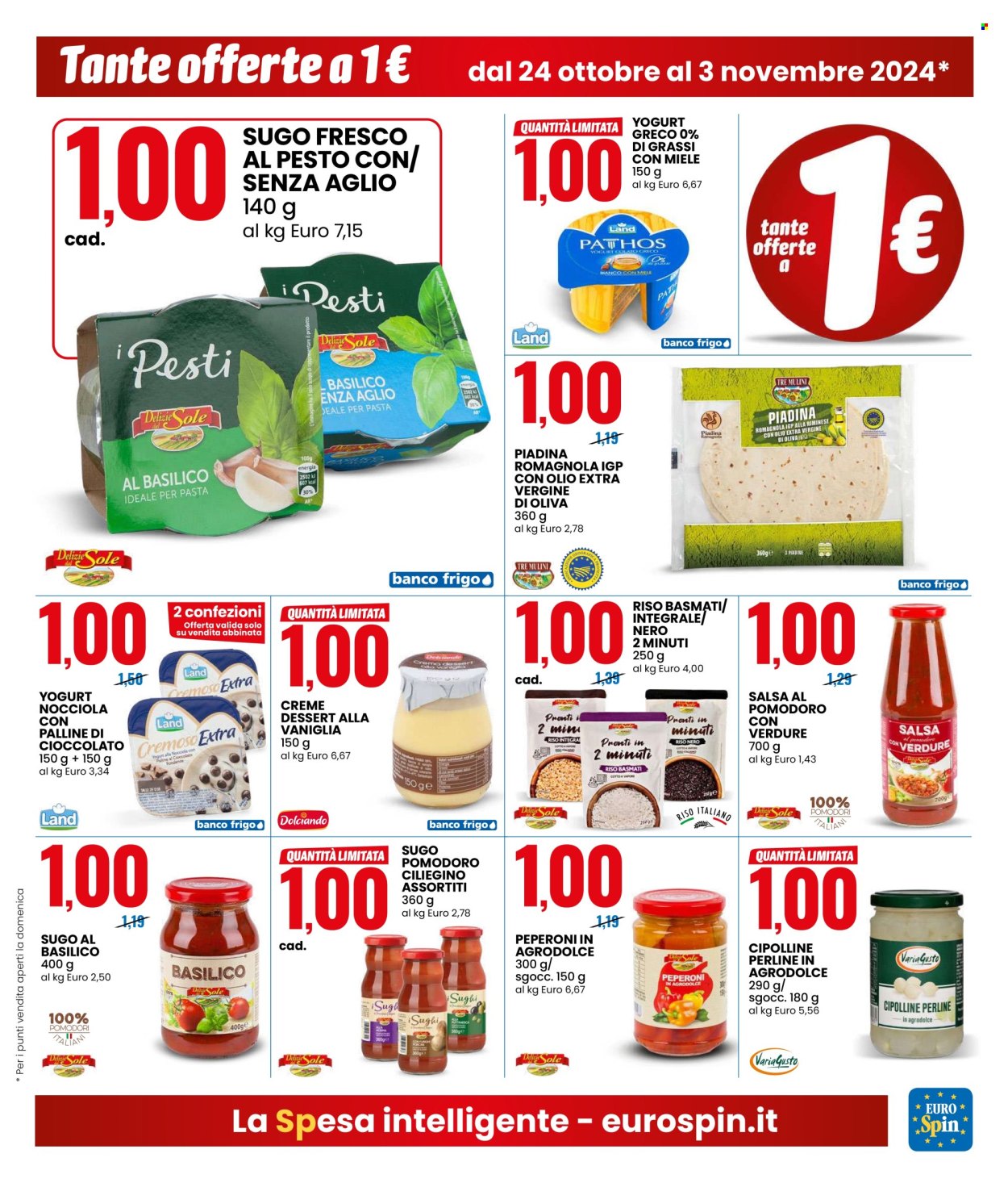 Volantino EuroSpin - 24/10/2024 - 3/11/2024. Pagina 3