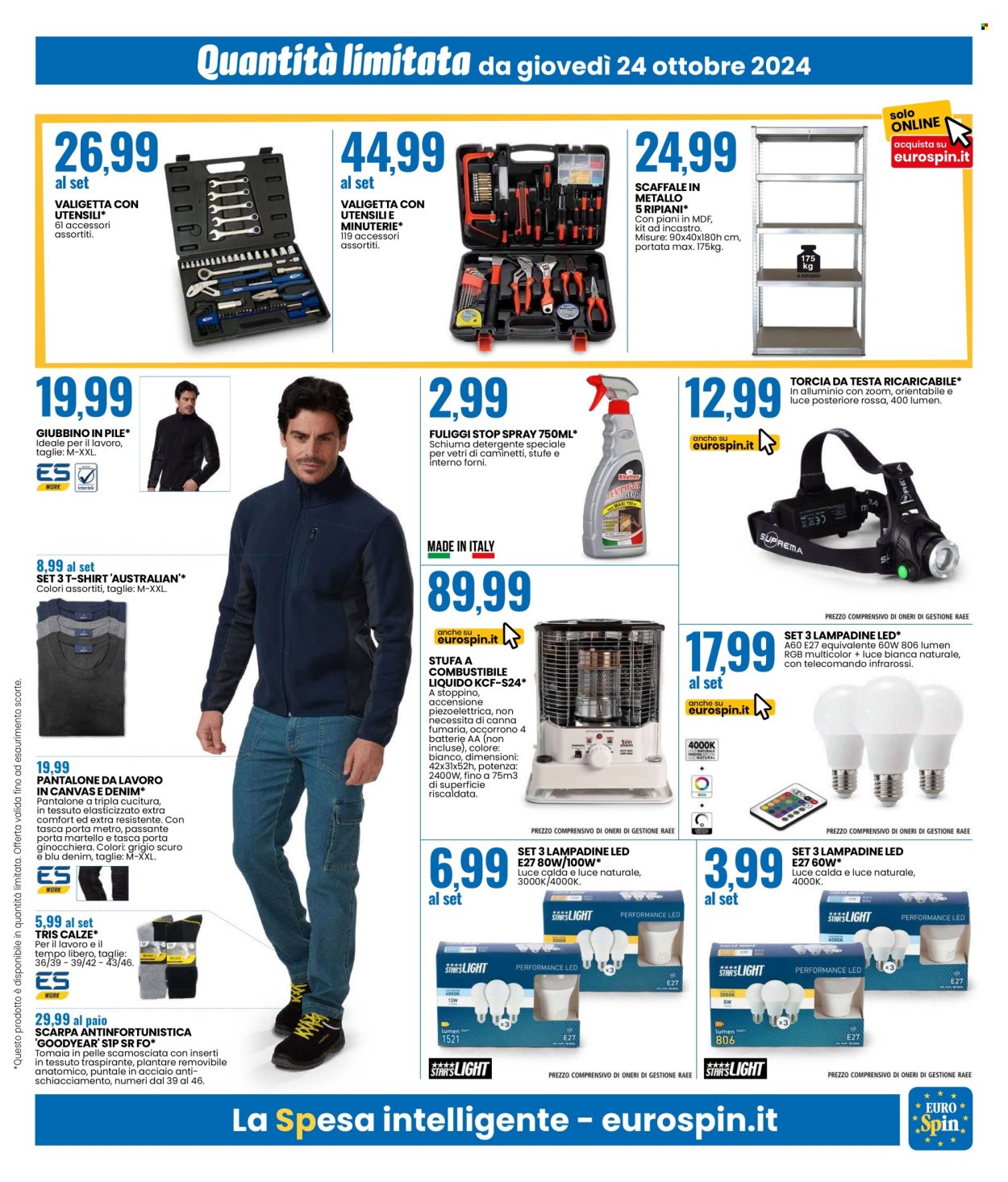 Volantino EuroSpin - 24/10/2024 - 3/11/2024. Pagina 15