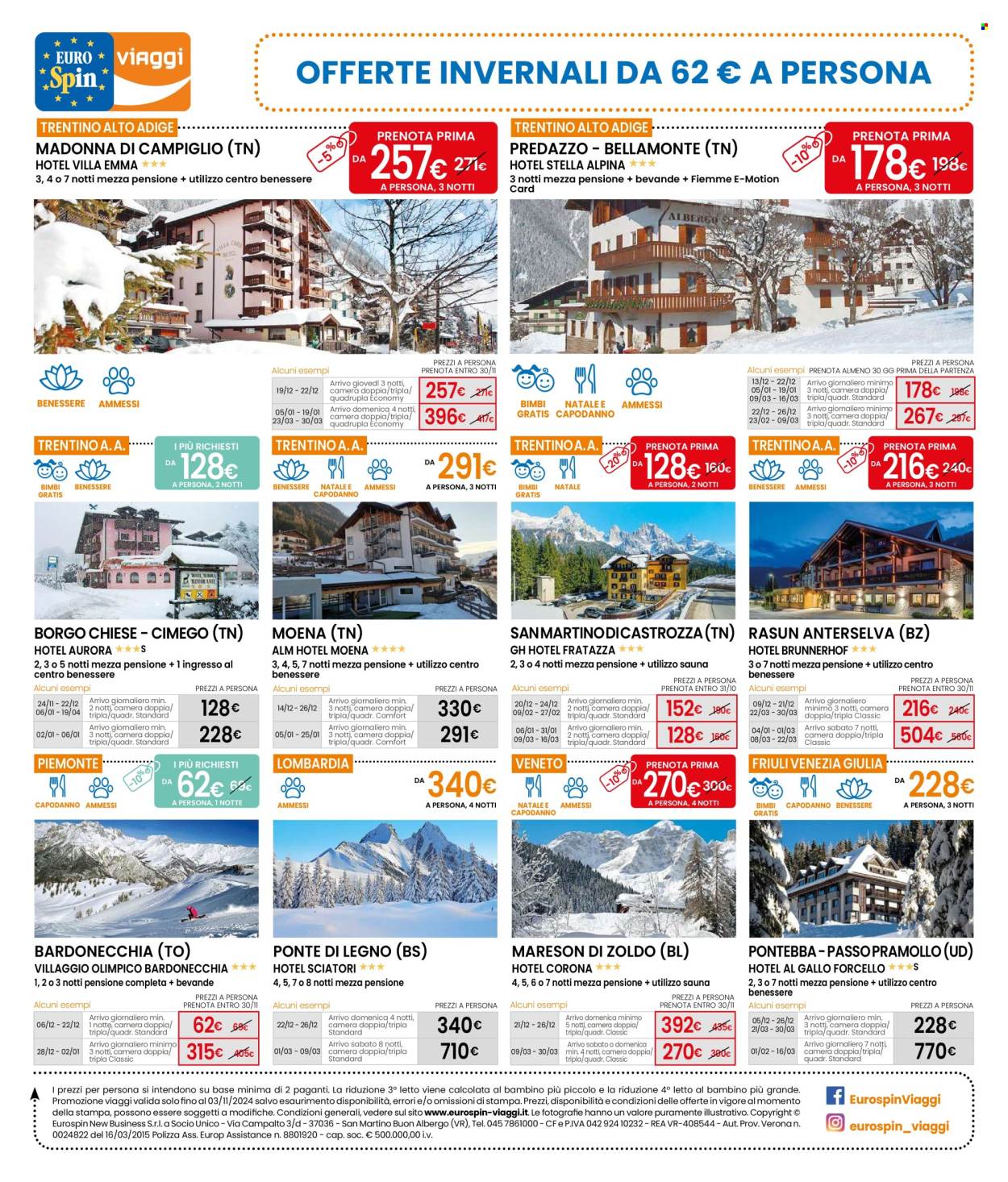 Volantino EuroSpin - 24/10/2024 - 3/11/2024. Pagina 18
